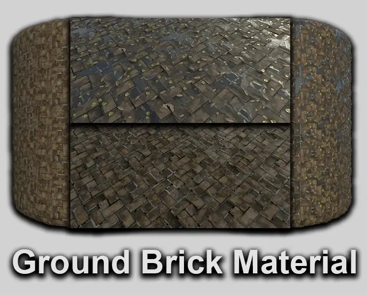 Ground Brick Material 8