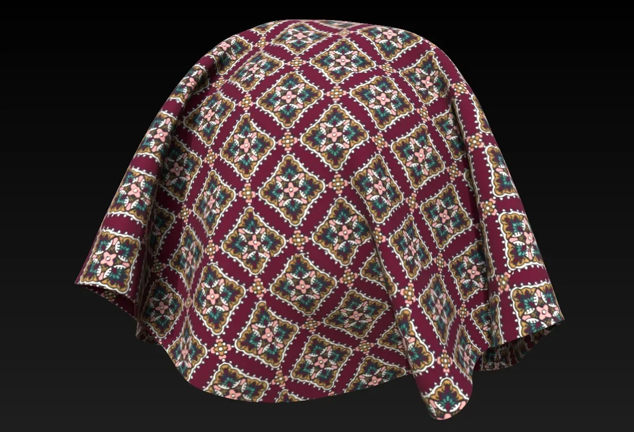 10 Fabric Patterns Seamless and Tileable Vol. 7