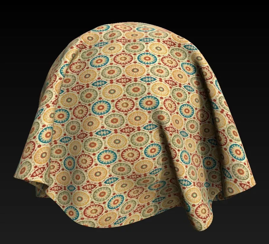 10 Fabric Patterns Seamless and Tileable Vol. 7