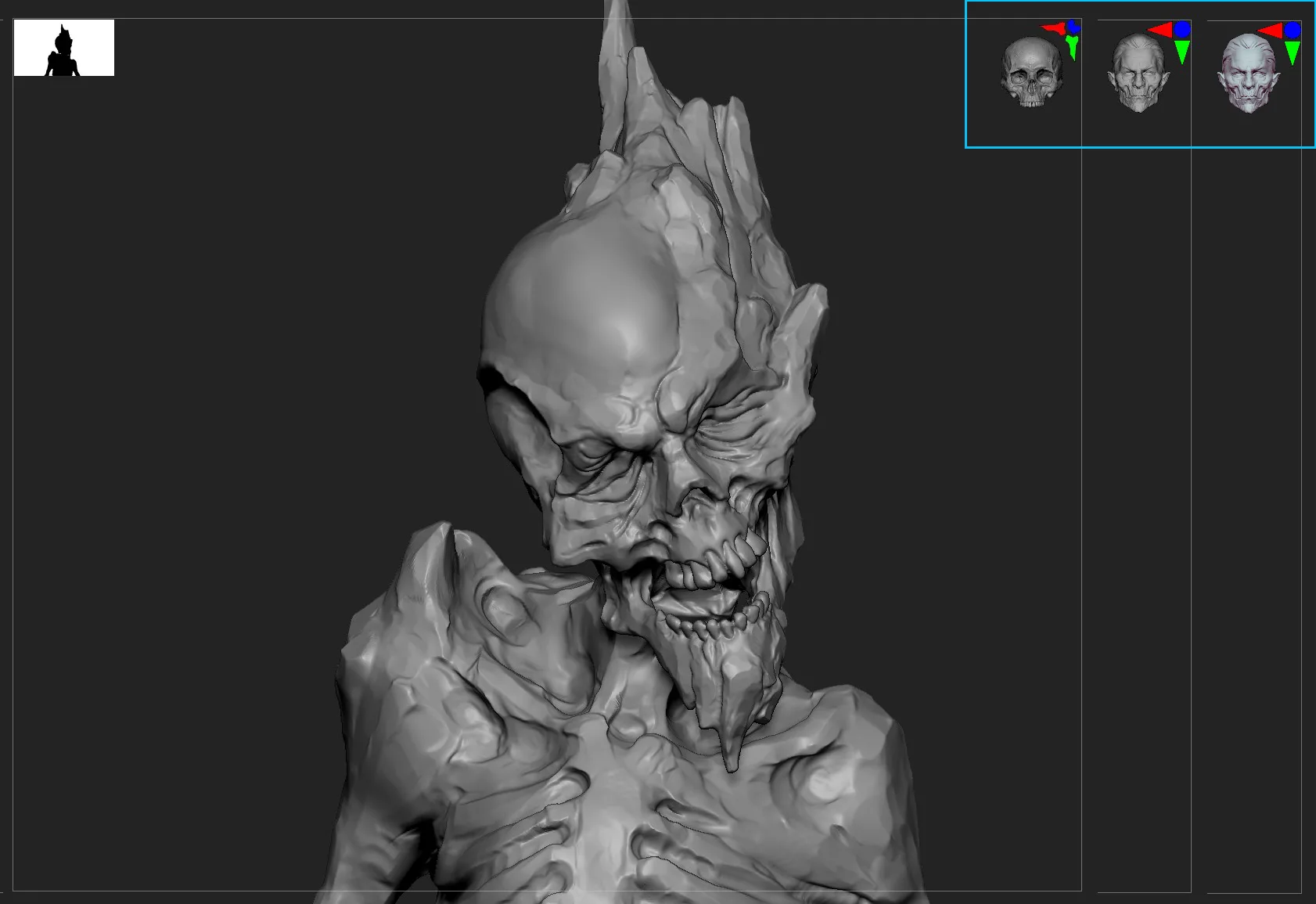 3 CamViews for ZBrush