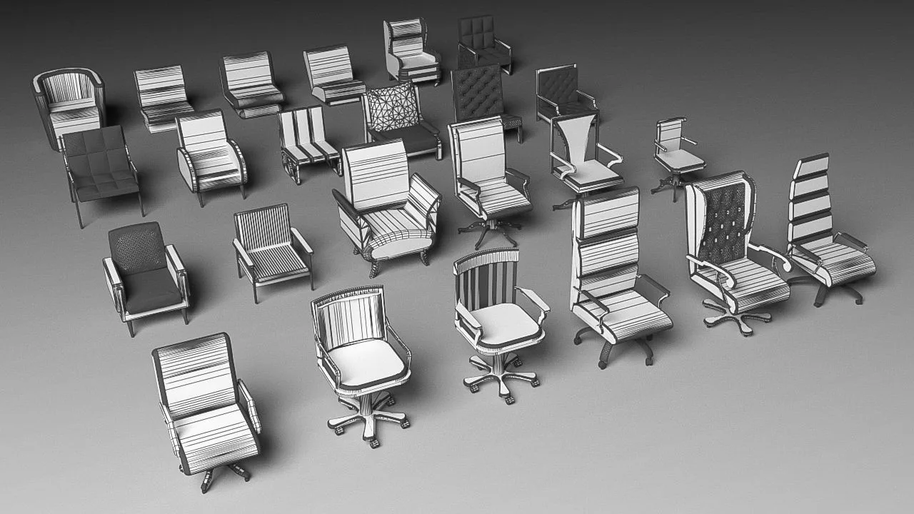 Armchair Pack - 24 Pieces