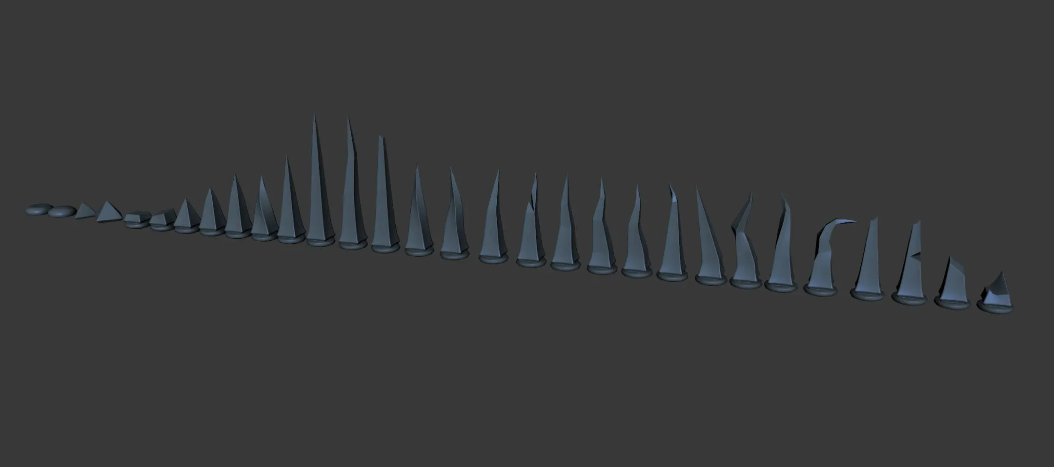 Metal spikes IMM