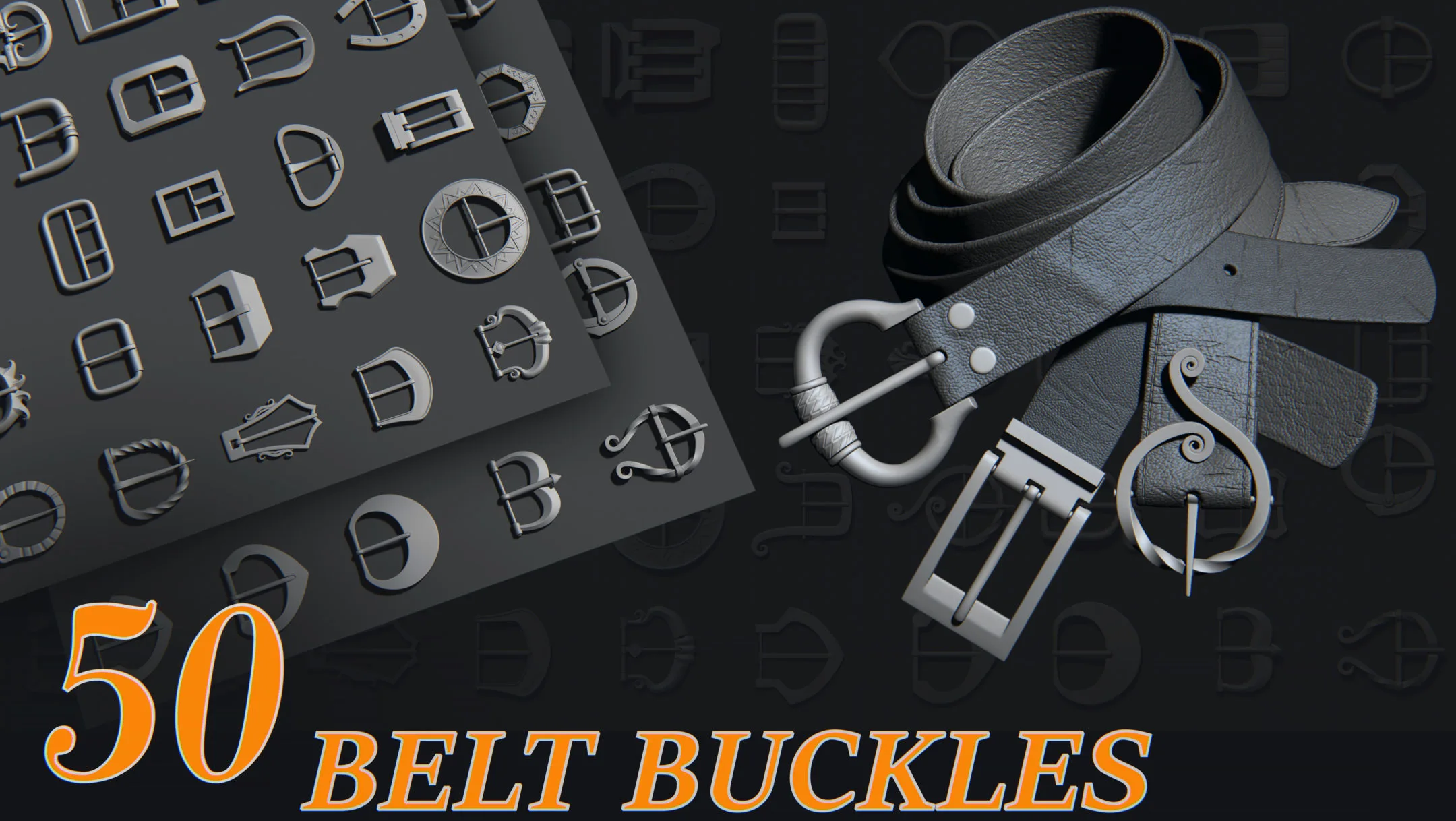 50 belt buckles