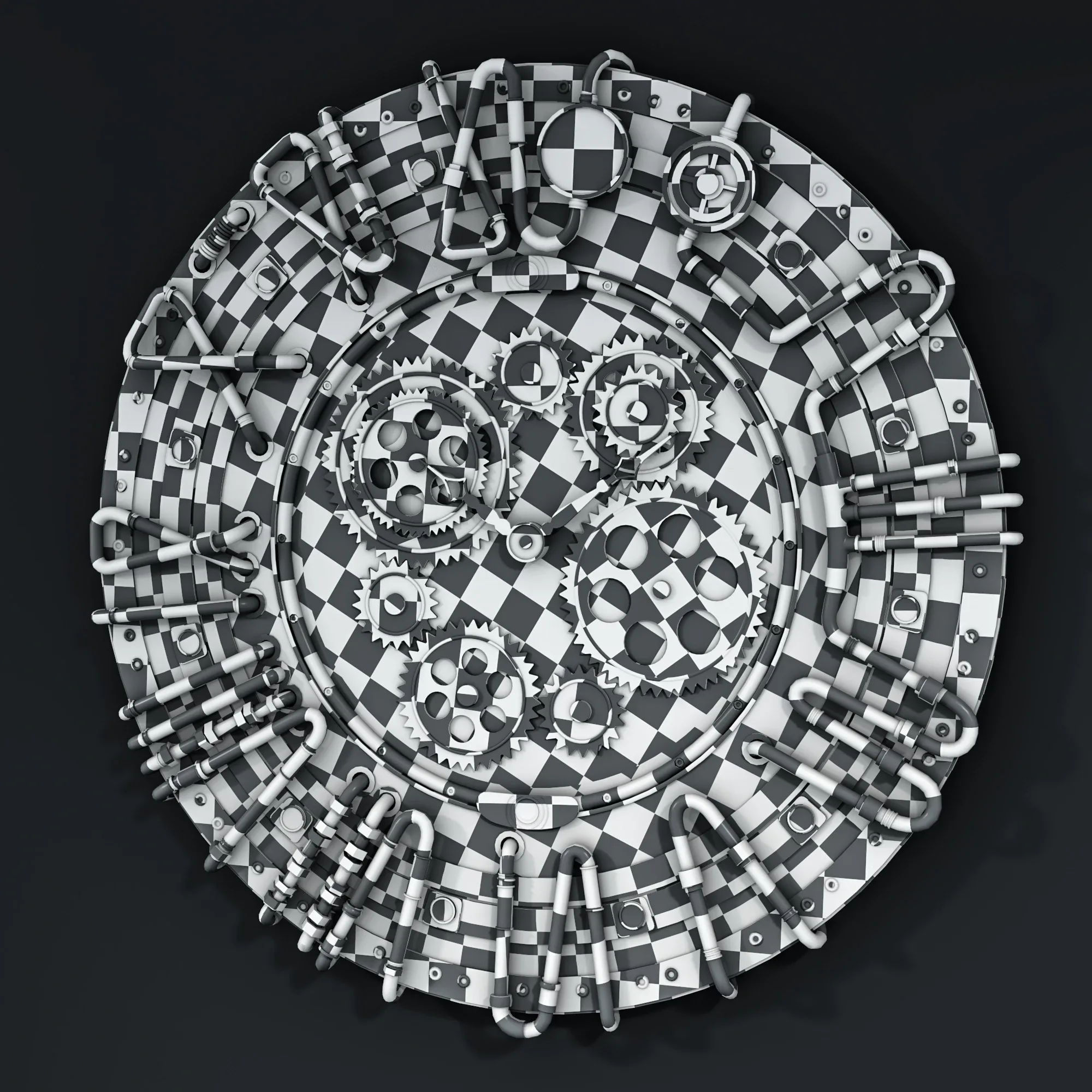 steampunk wallclocks