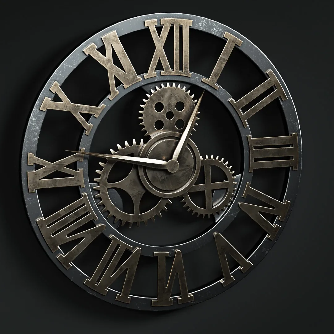 steampunk wallclocks