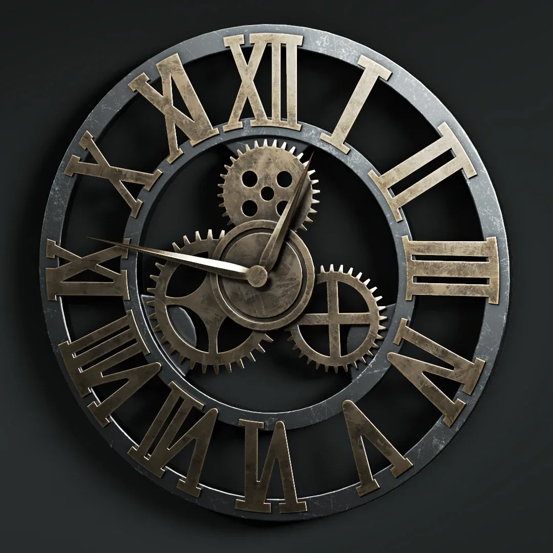 steampunk wallclocks