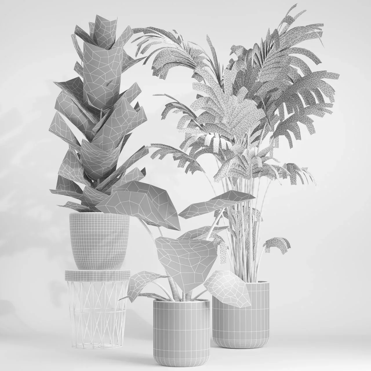 indoor plant set001