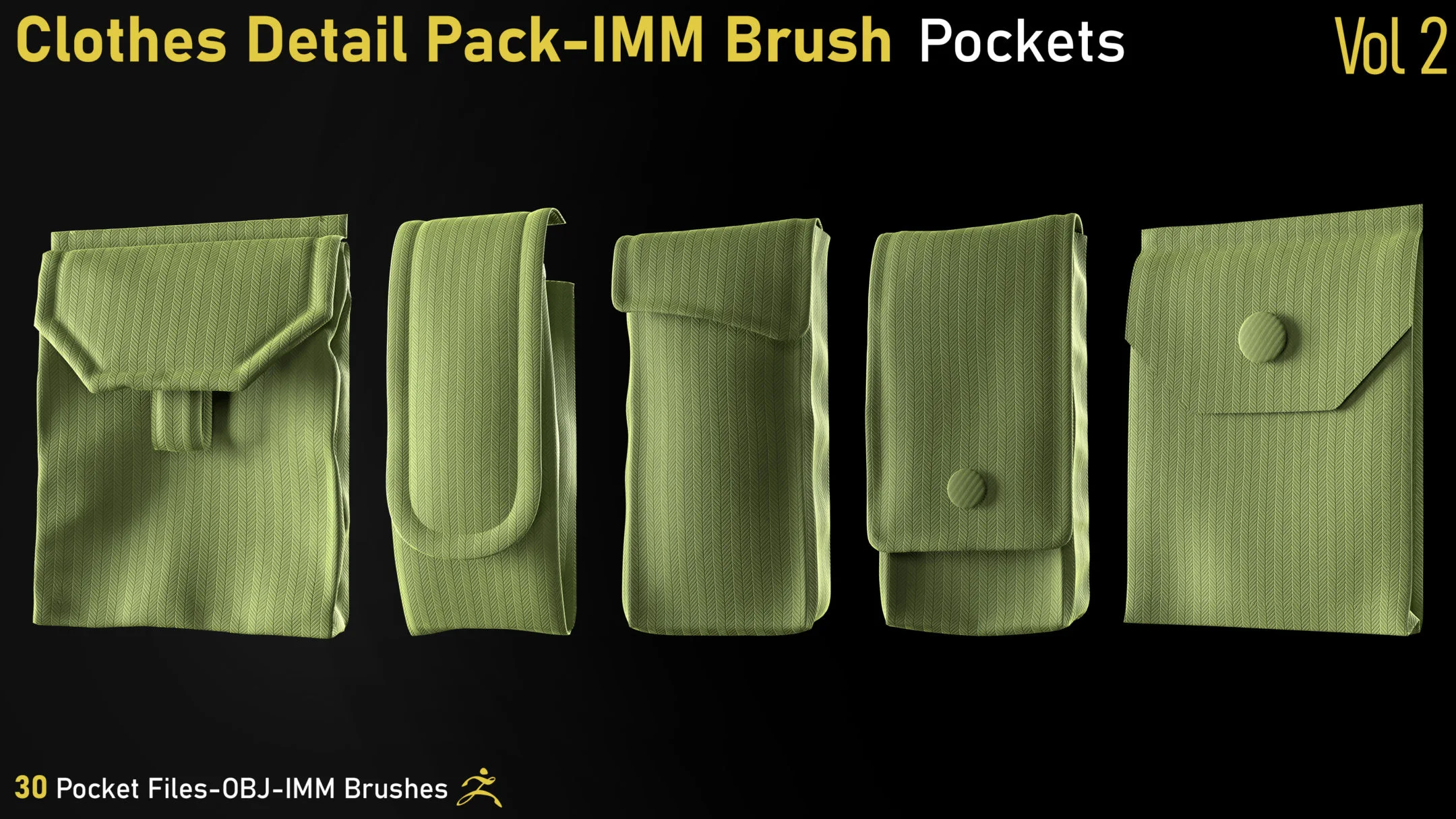 Clothes Details Pack-IMM Brush-Pockets-Vol2