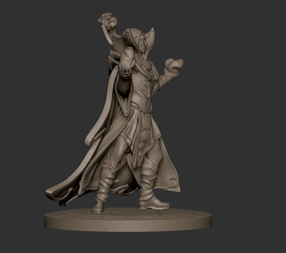 Invoker from Dota 2 75mm scale Ready to print 3D print model