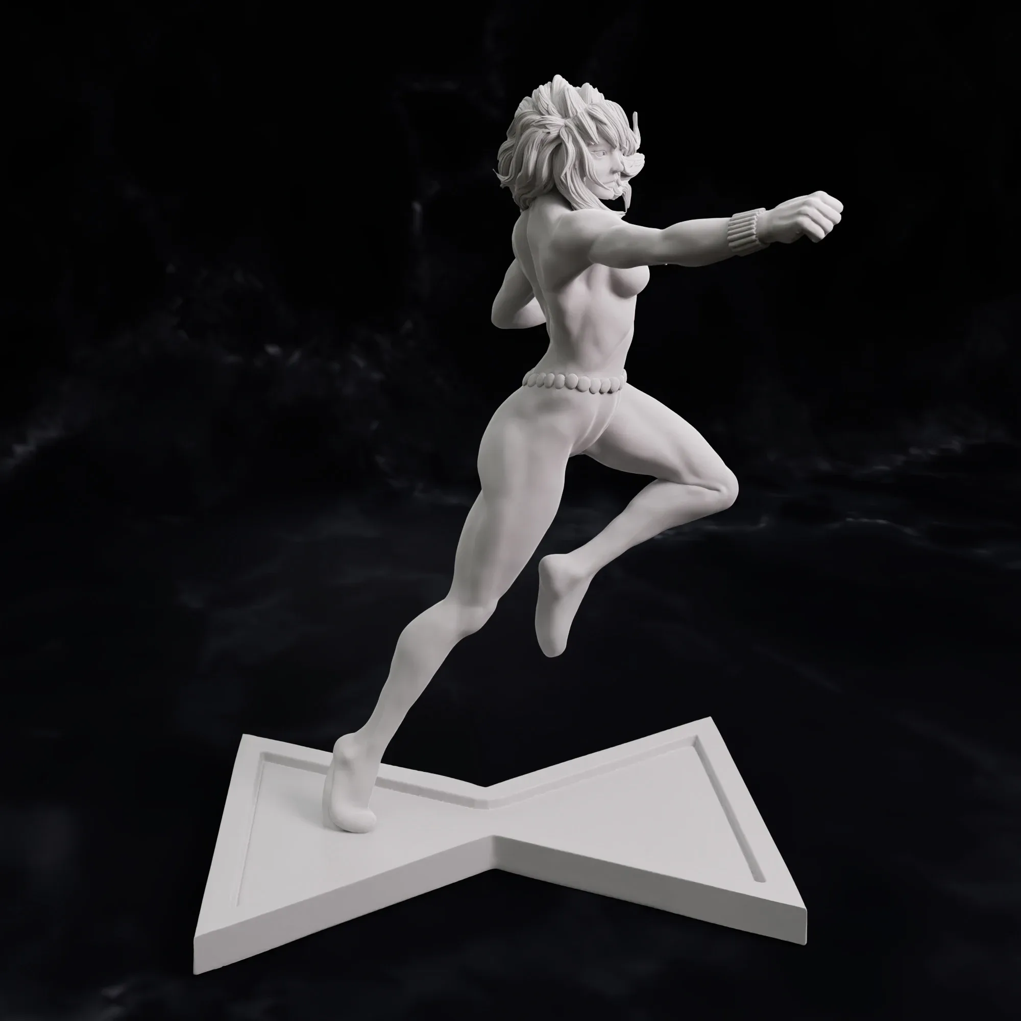 Black widow 1970 comics statue Ready to print 1-8 scale 3D print