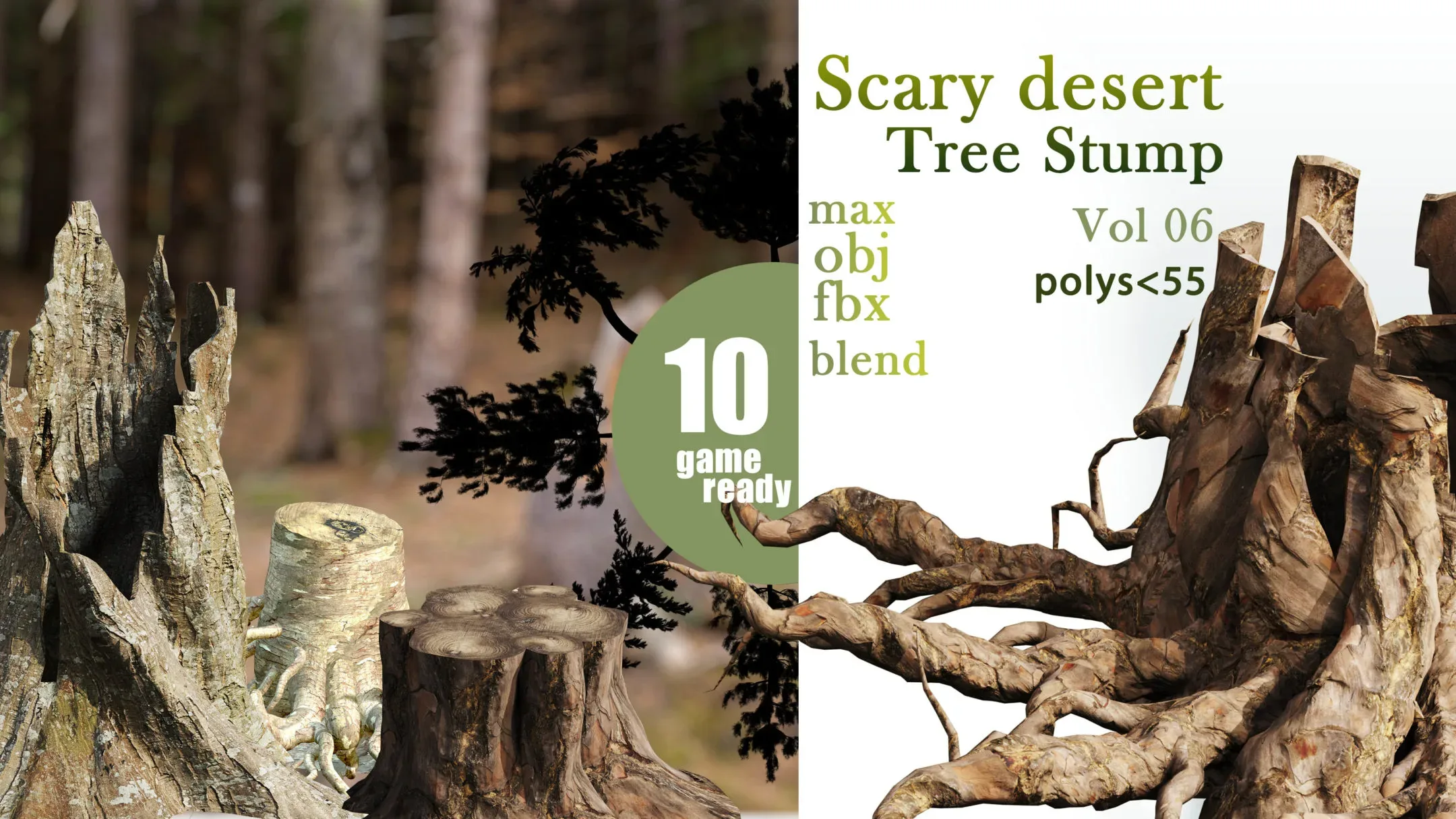 10 Tree Stump VOL 06