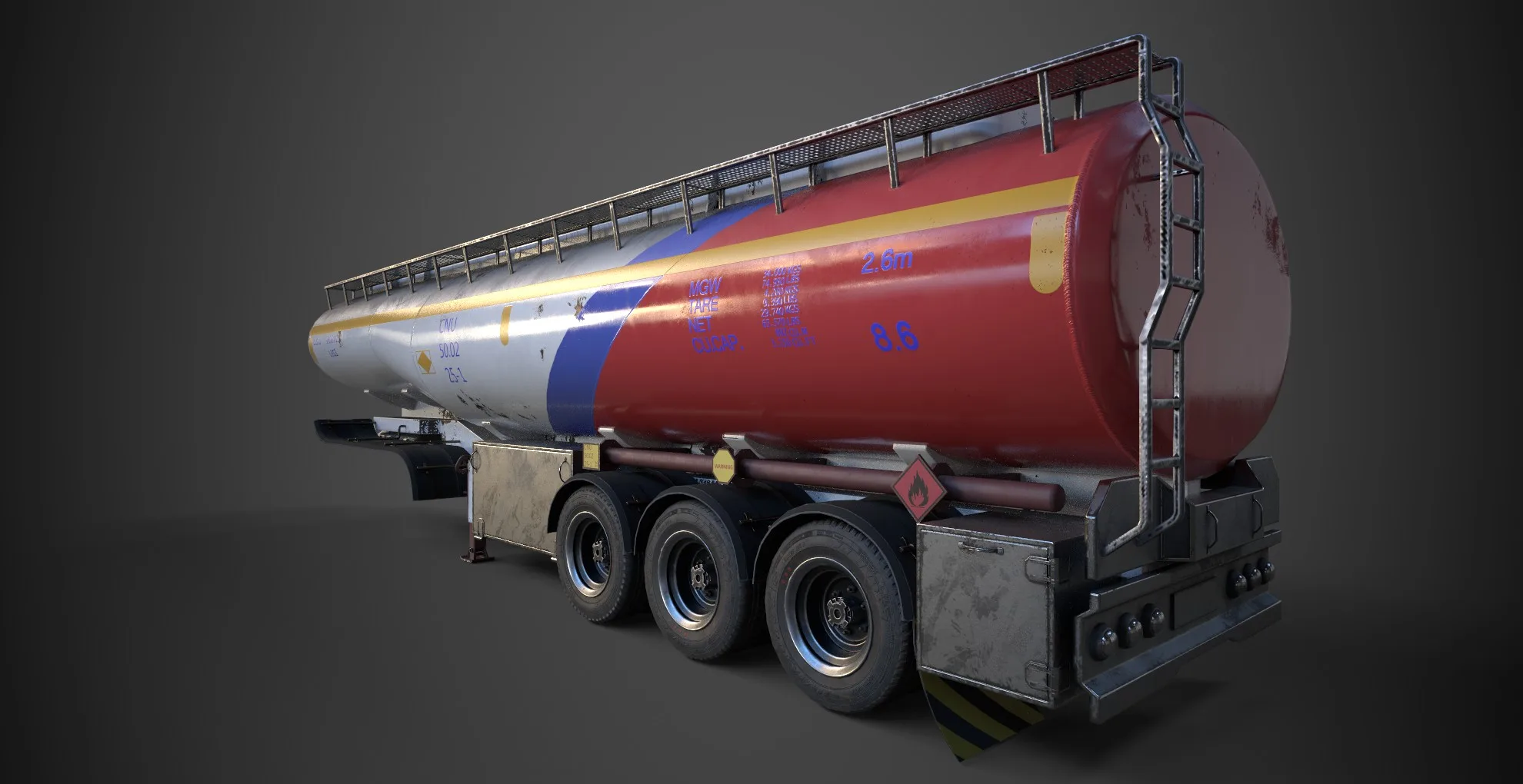 Udims Gasoline trailer