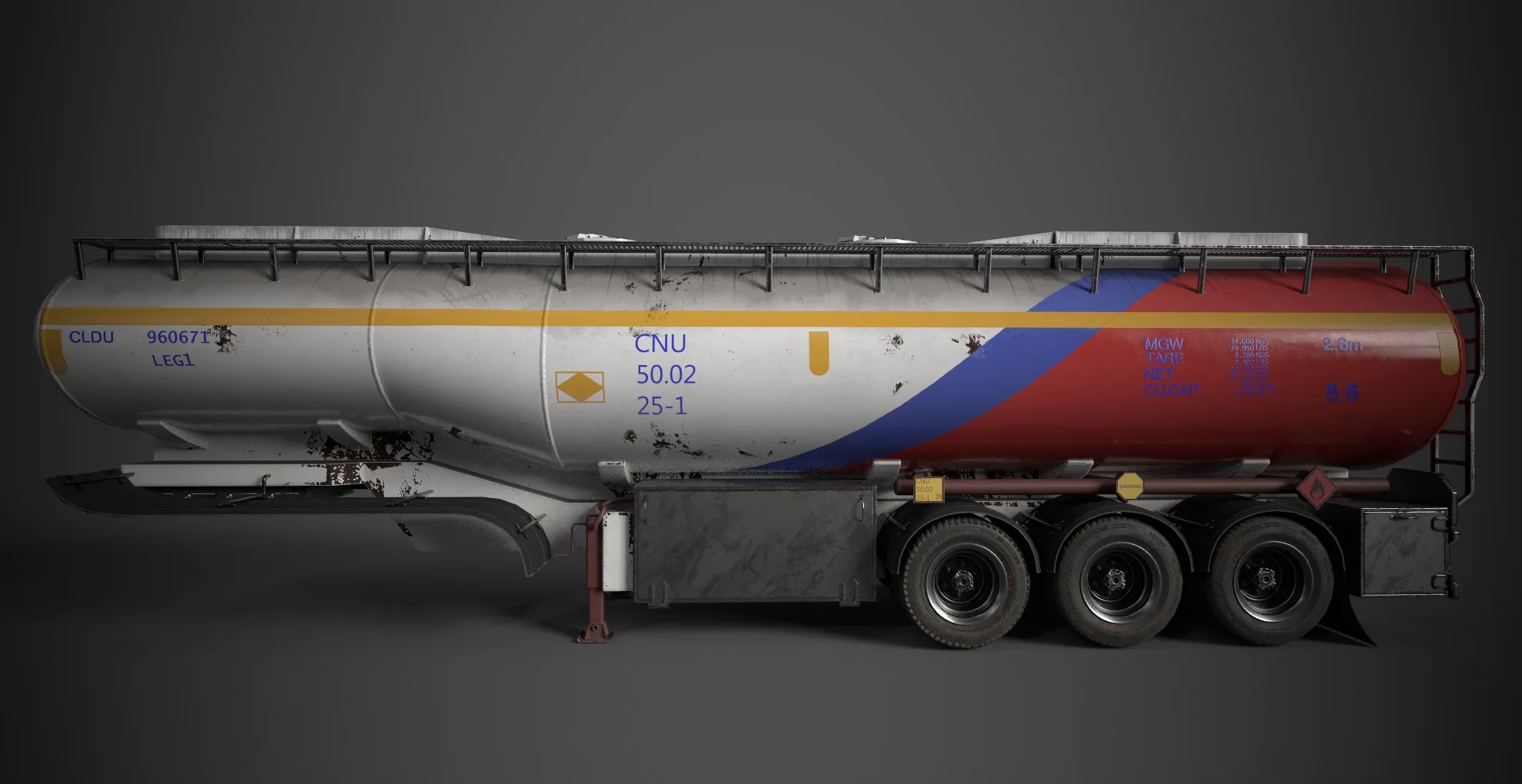 Udims Gasoline trailer