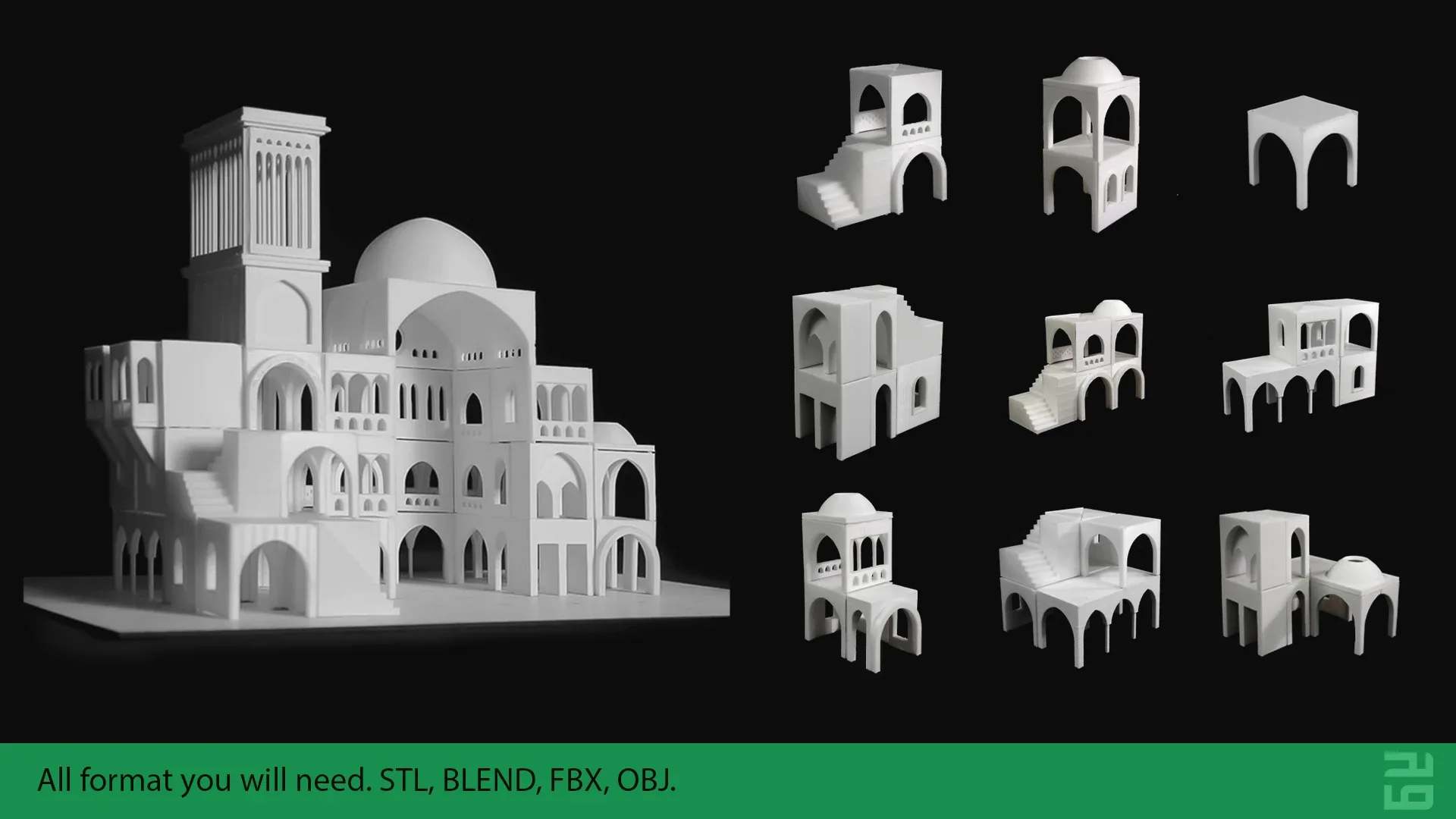 3D Print Architecture Lego