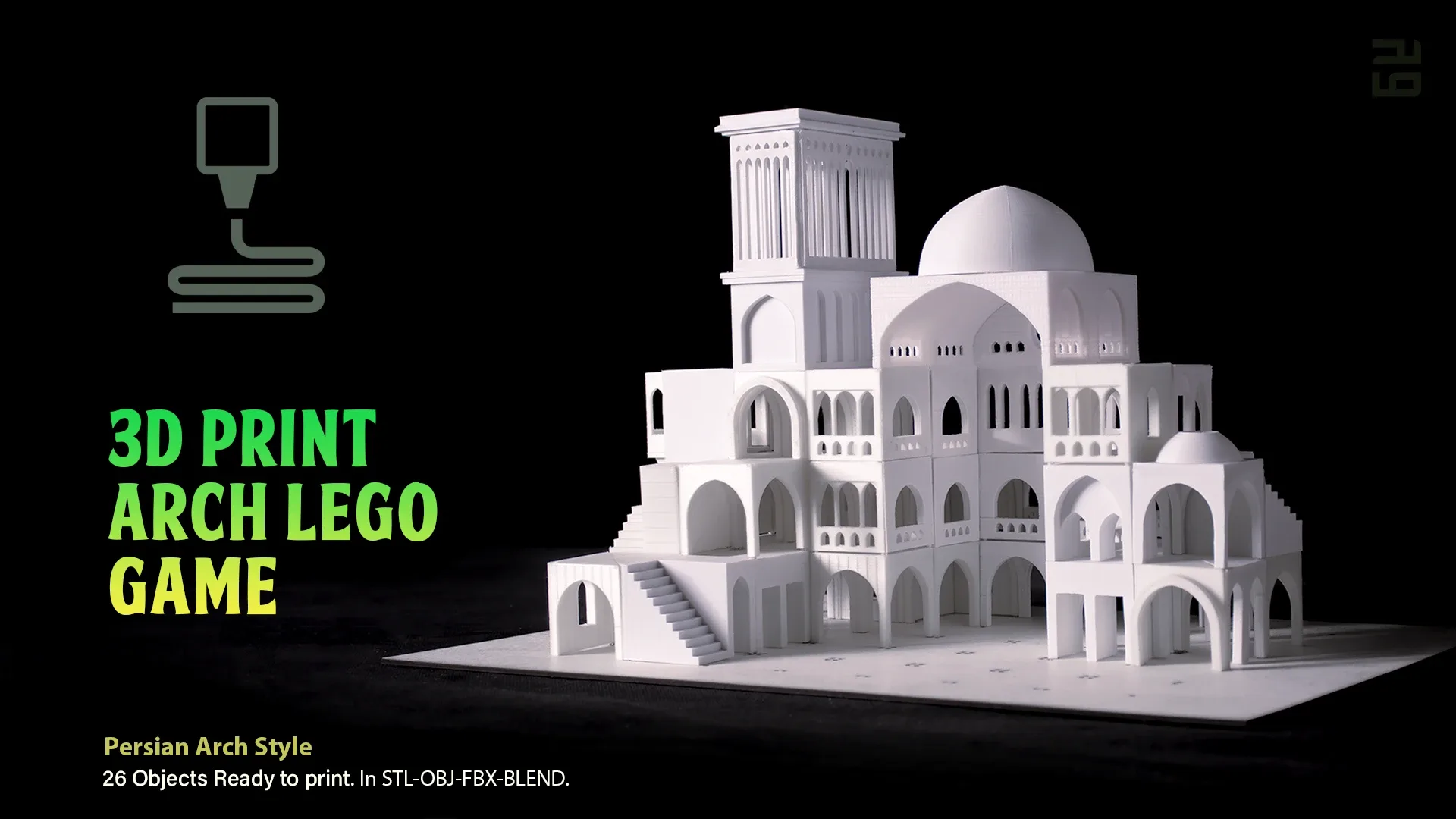 3D Print Architecture Lego