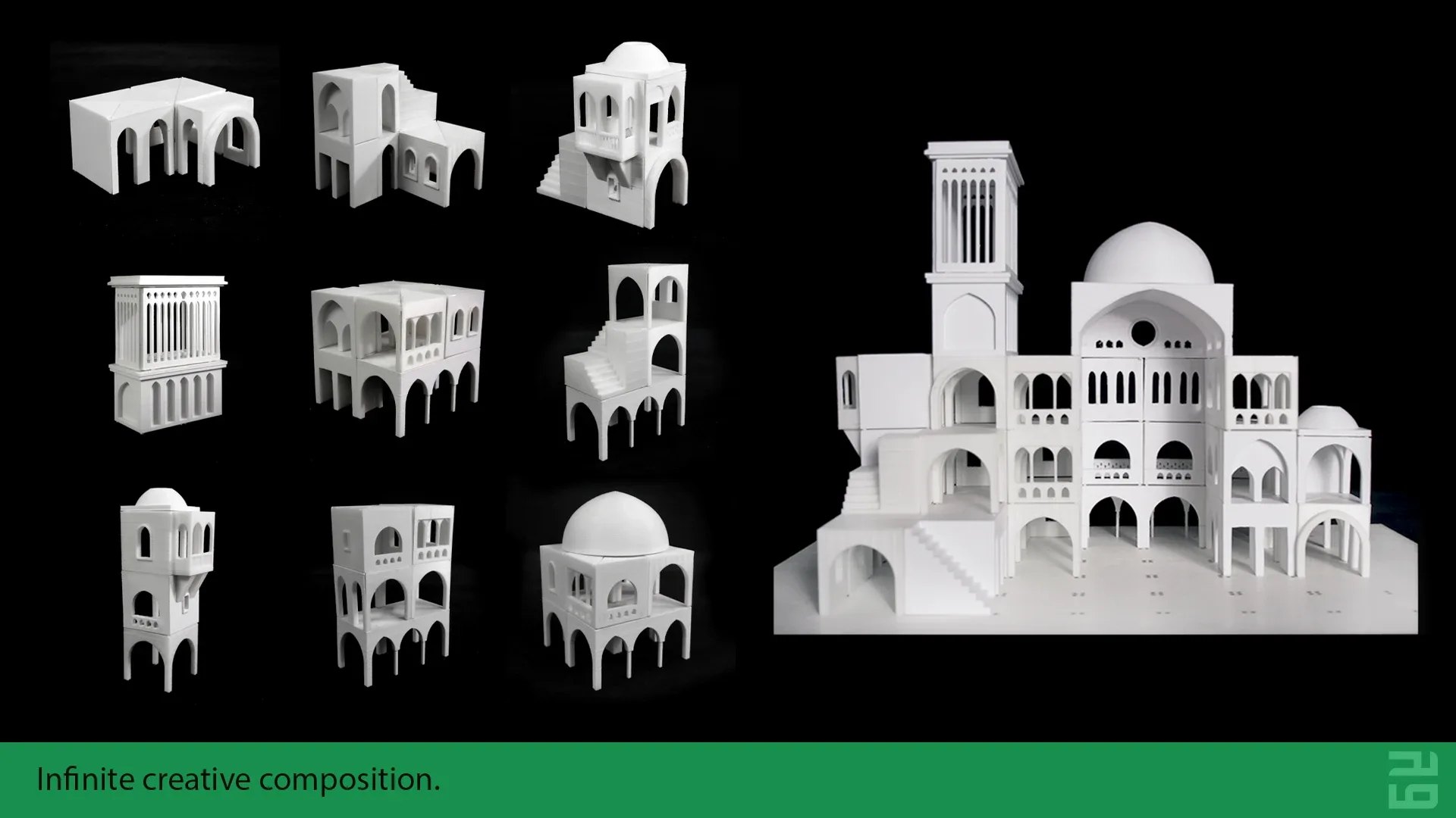 3D Print Architecture Lego