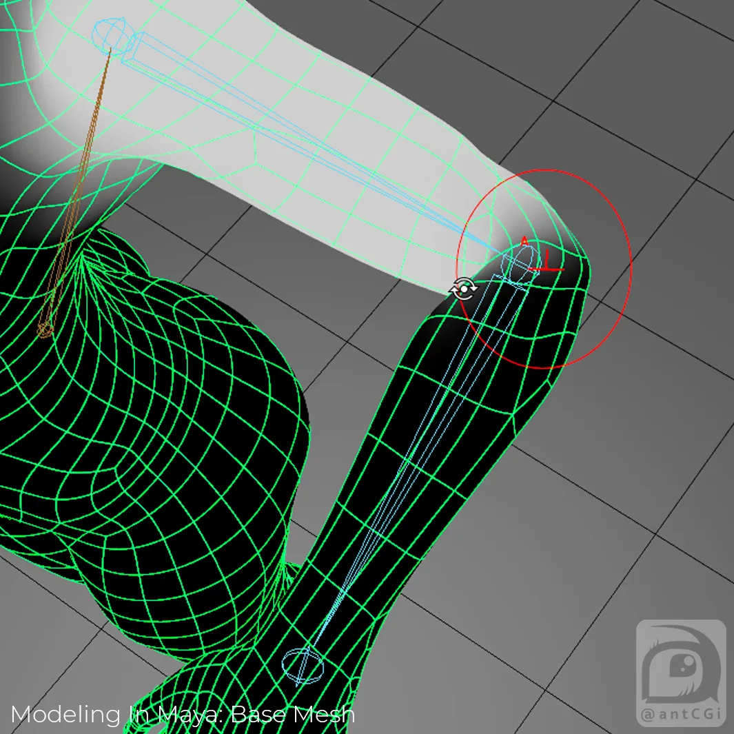 Modeling In Maya: Base Mesh