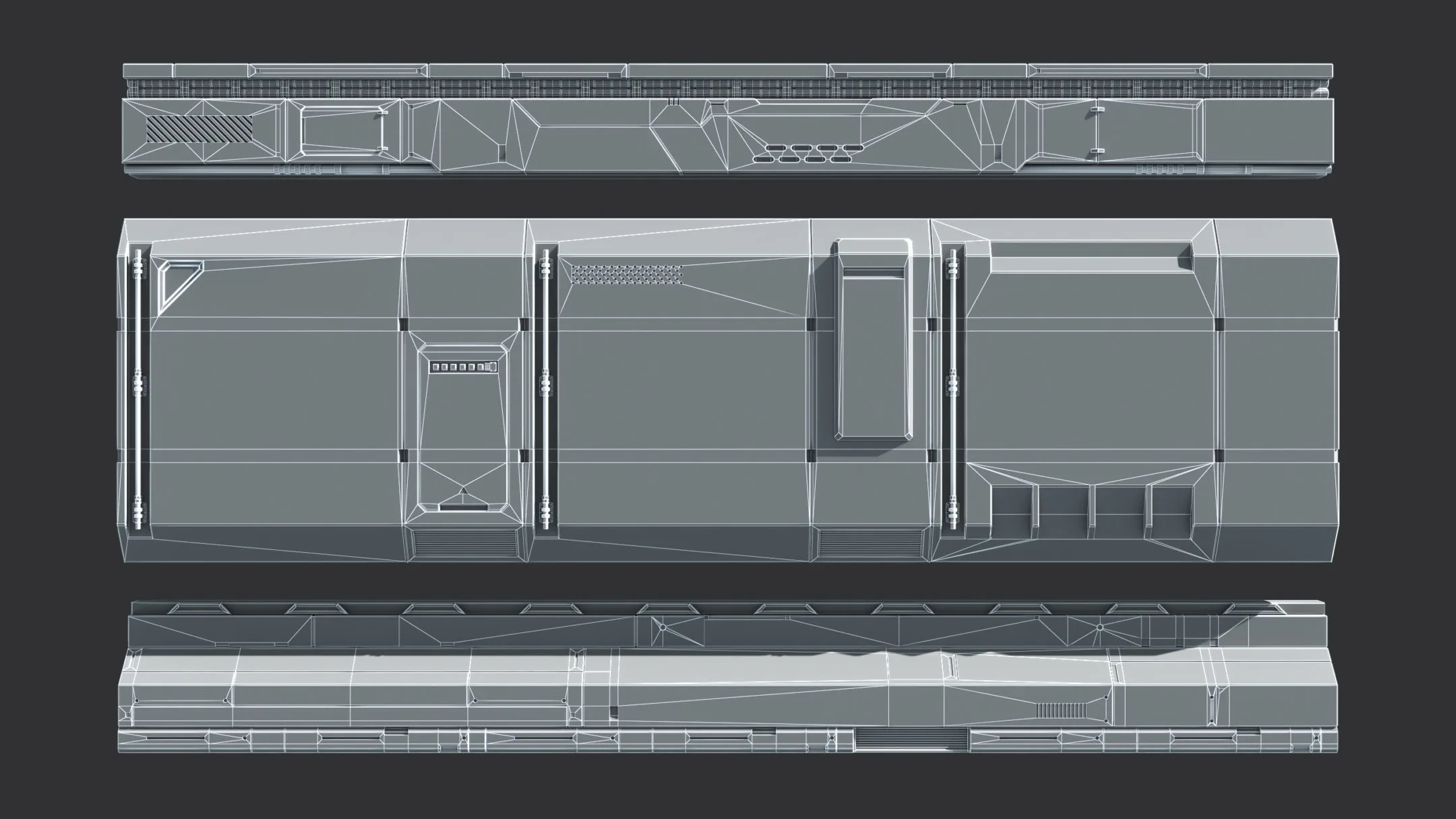 Sci-Fi Kit Free 04 (Architecture Panels )