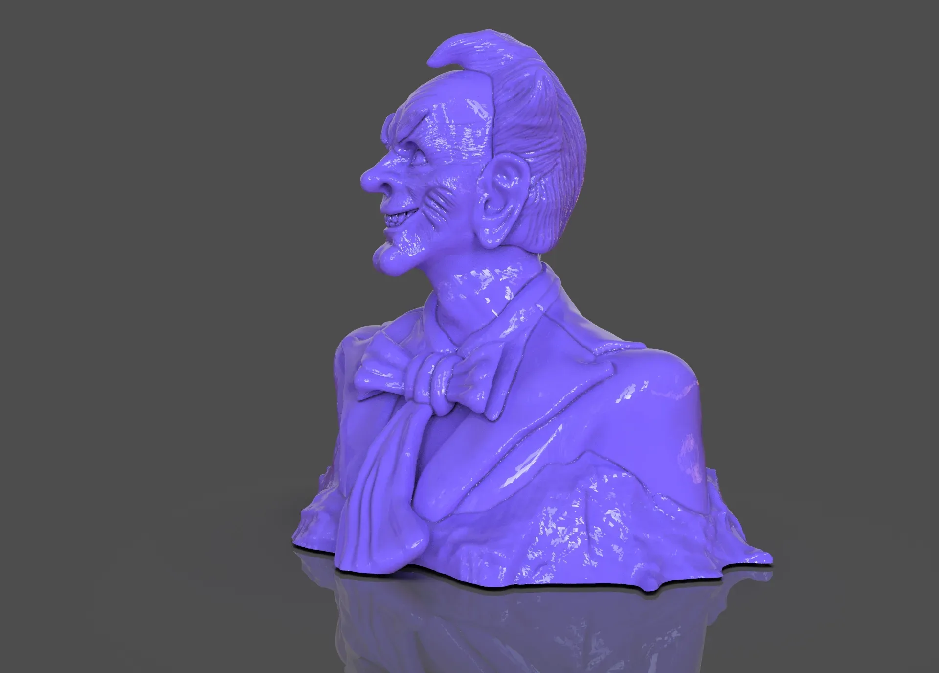 Stylized Joker Bust