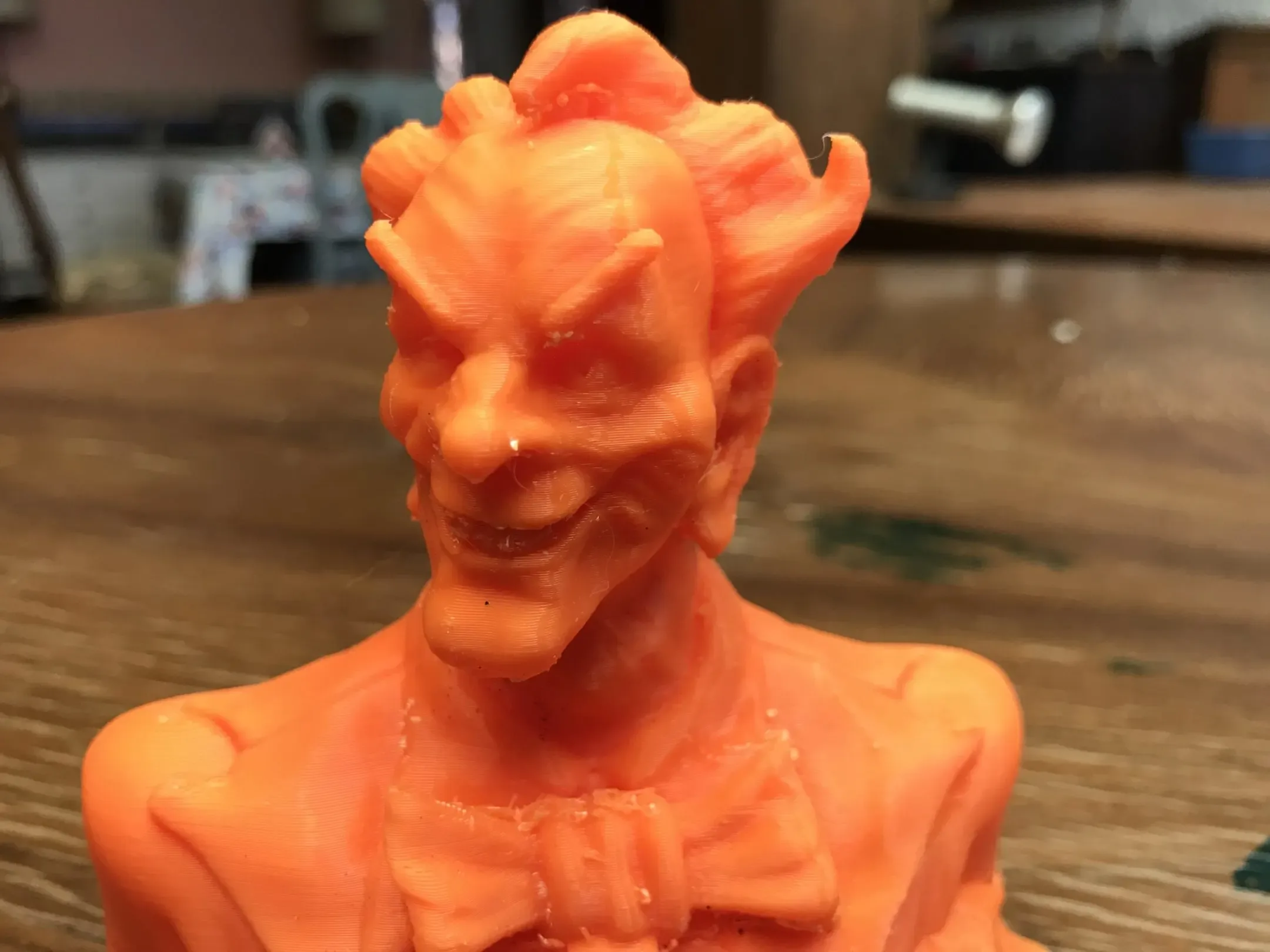 Stylized Joker Bust