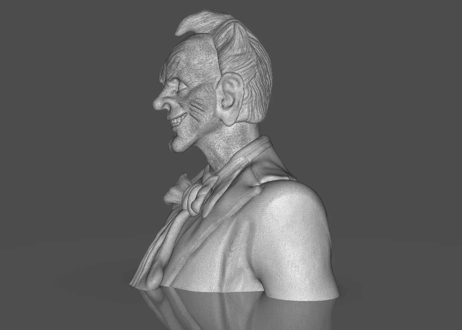 Stylized Joker Bust