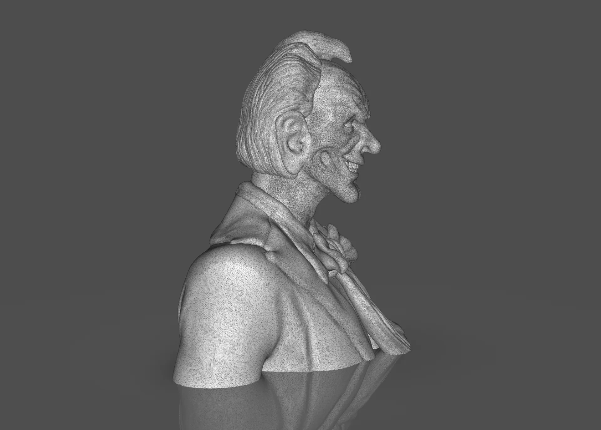 Stylized Joker Bust