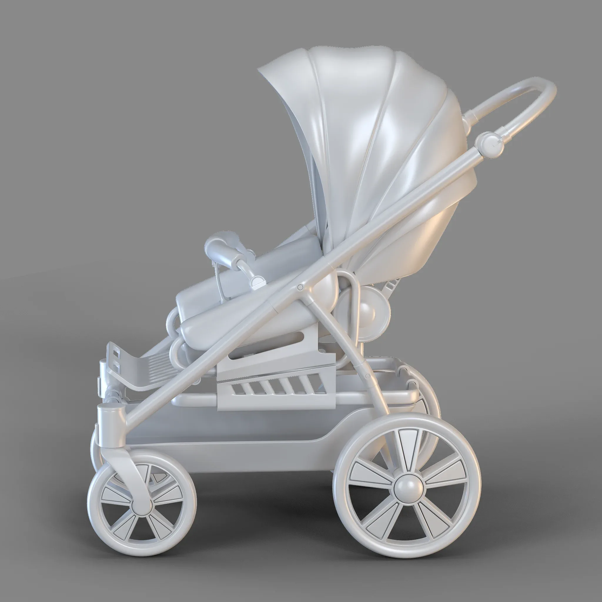 Cartoon Baby Buggy