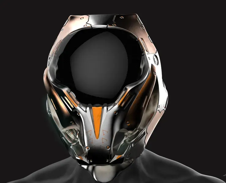 20 Scifi Helmets with Textures v.2 - Ready for Games and 3D Softwares + Render Scene