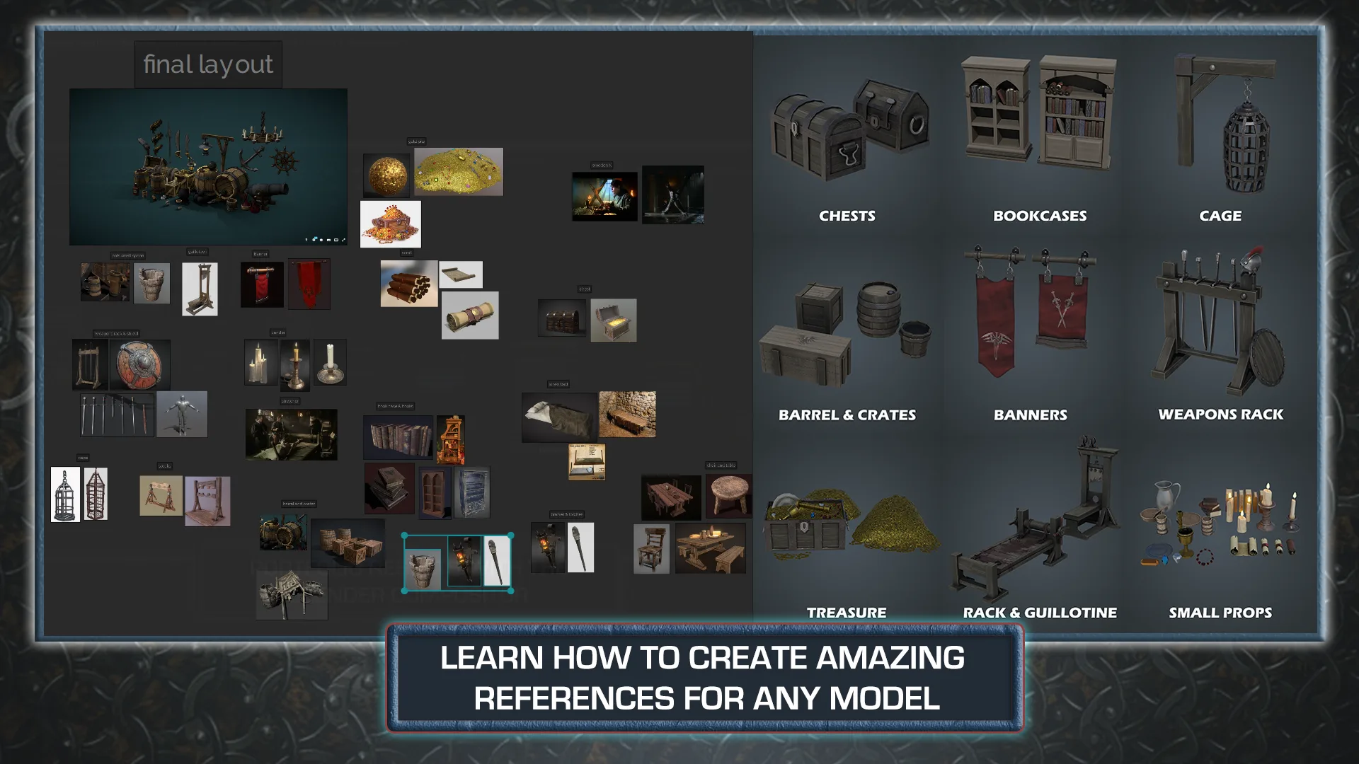 Blender to Unreal Engine Become A Dungeon Prop Artist Course