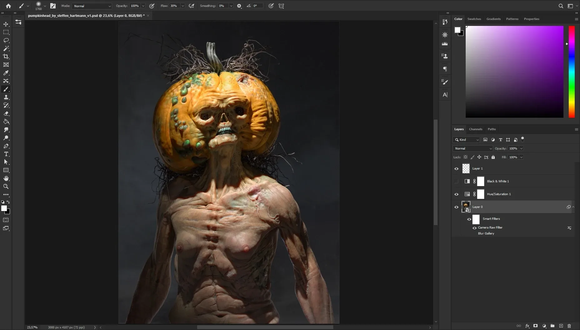 Pumpkinhead - Character Illustration Source Files