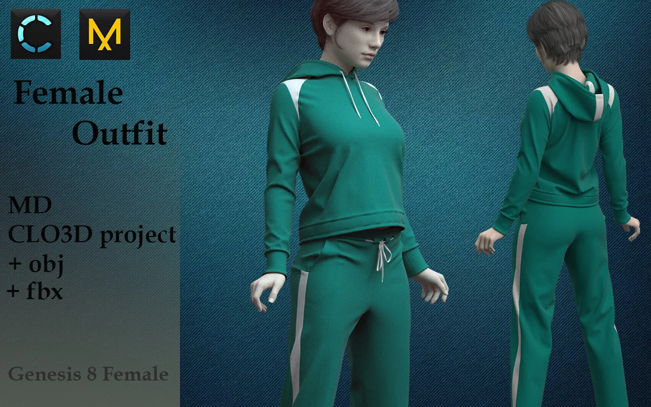 Female sport outfit