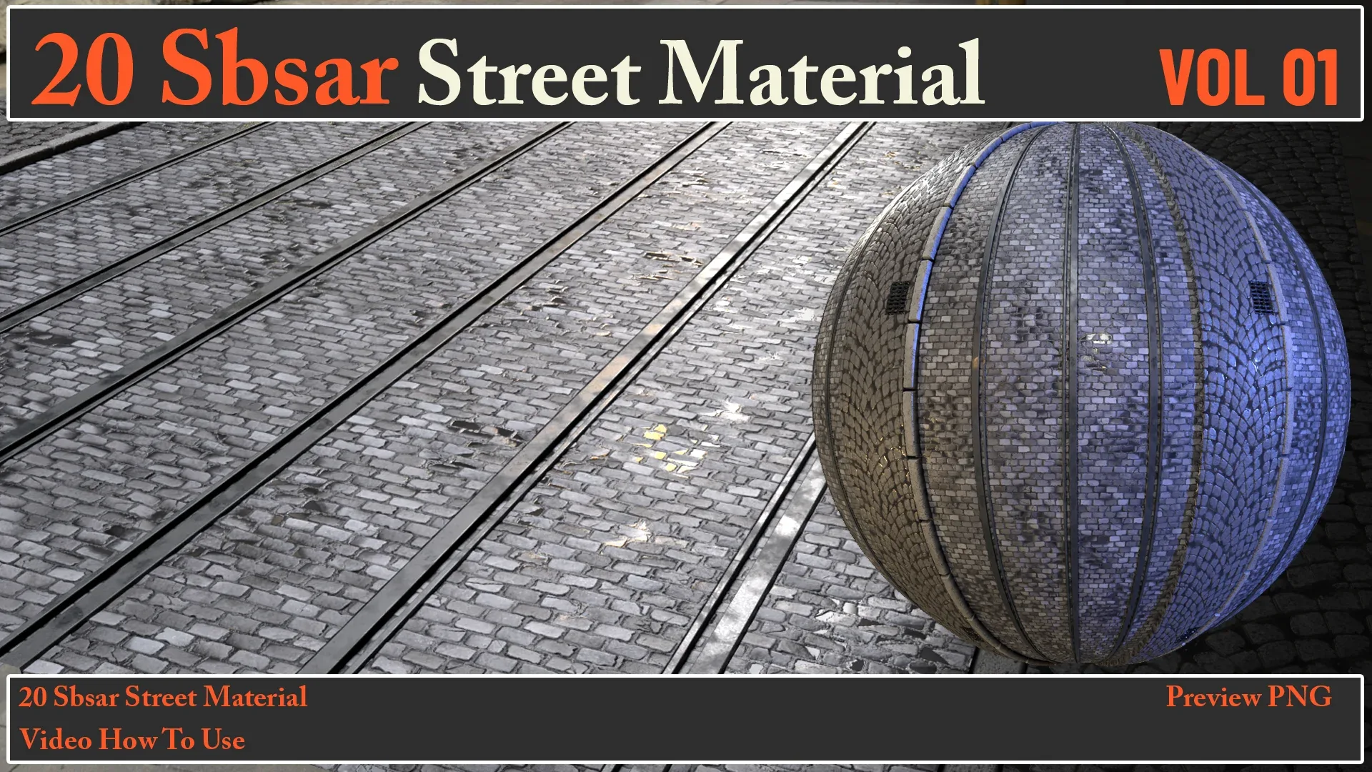 20 SBSAR Street Material VOL 01 + Video How To Use