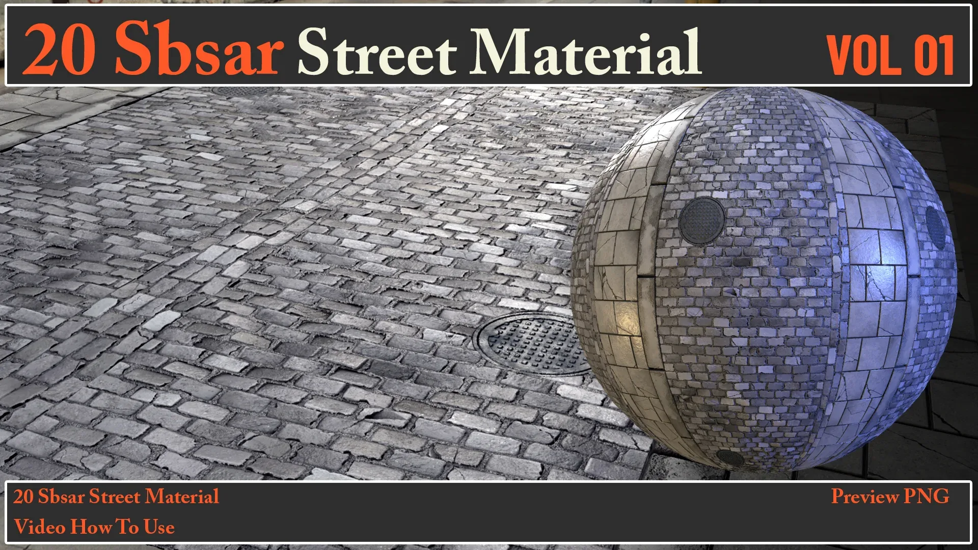 20 SBSAR Street Material VOL 01 + Video How To Use