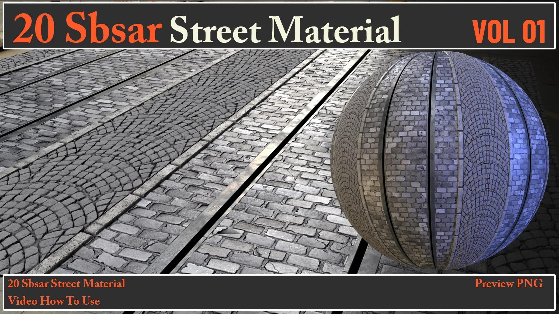 20 SBSAR Street Material VOL 01 + Video How To Use