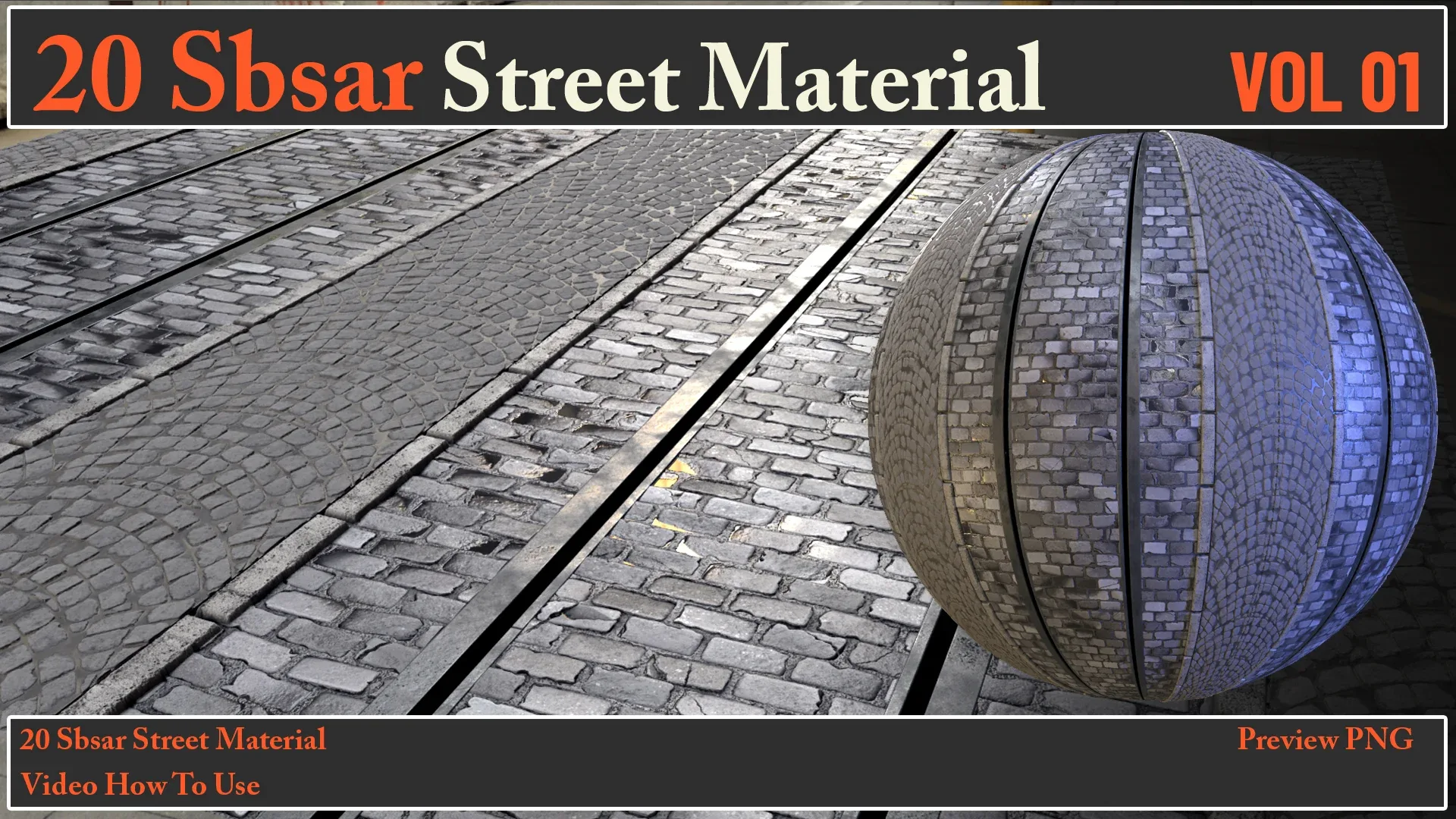 20 SBSAR Street Material VOL 01 + Video How To Use