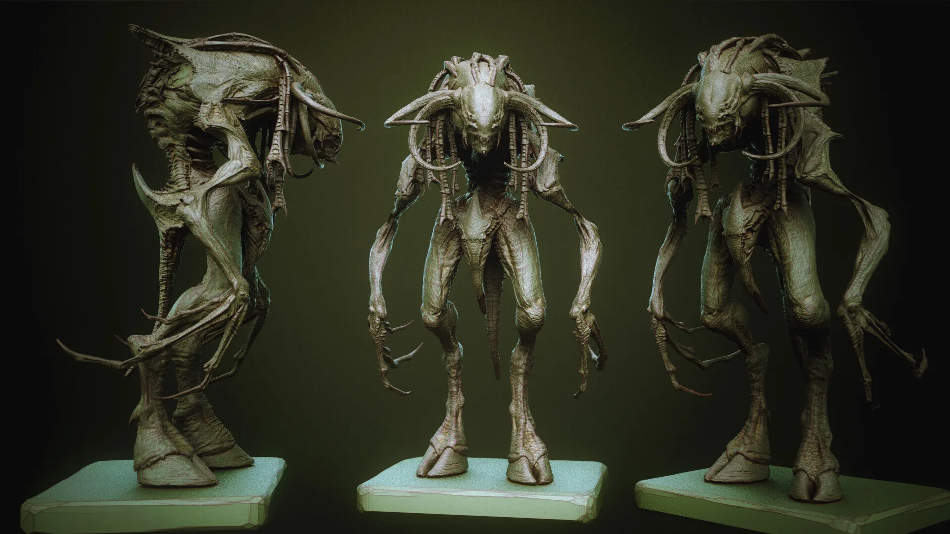 DEMON part 2: 43 Torsos with Blendshapes