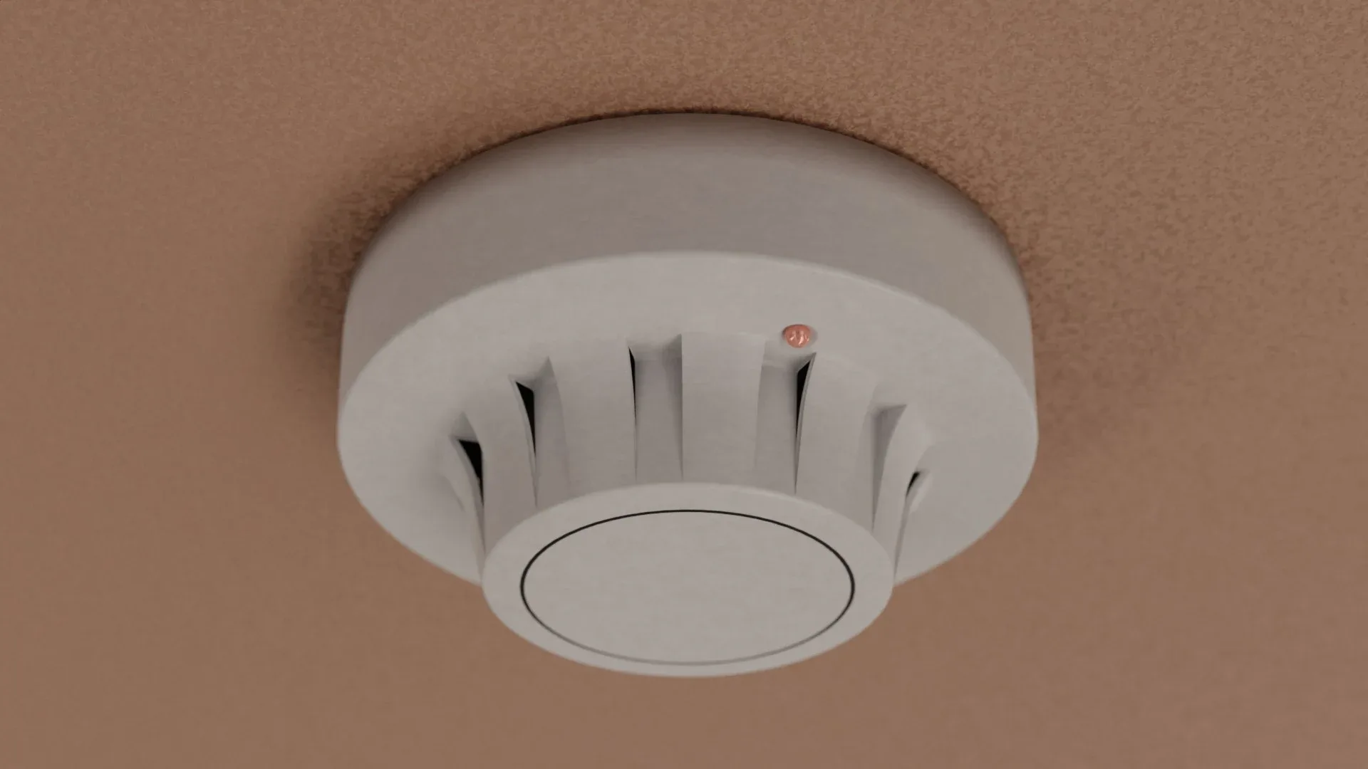 Smoke Alarm 3D Model