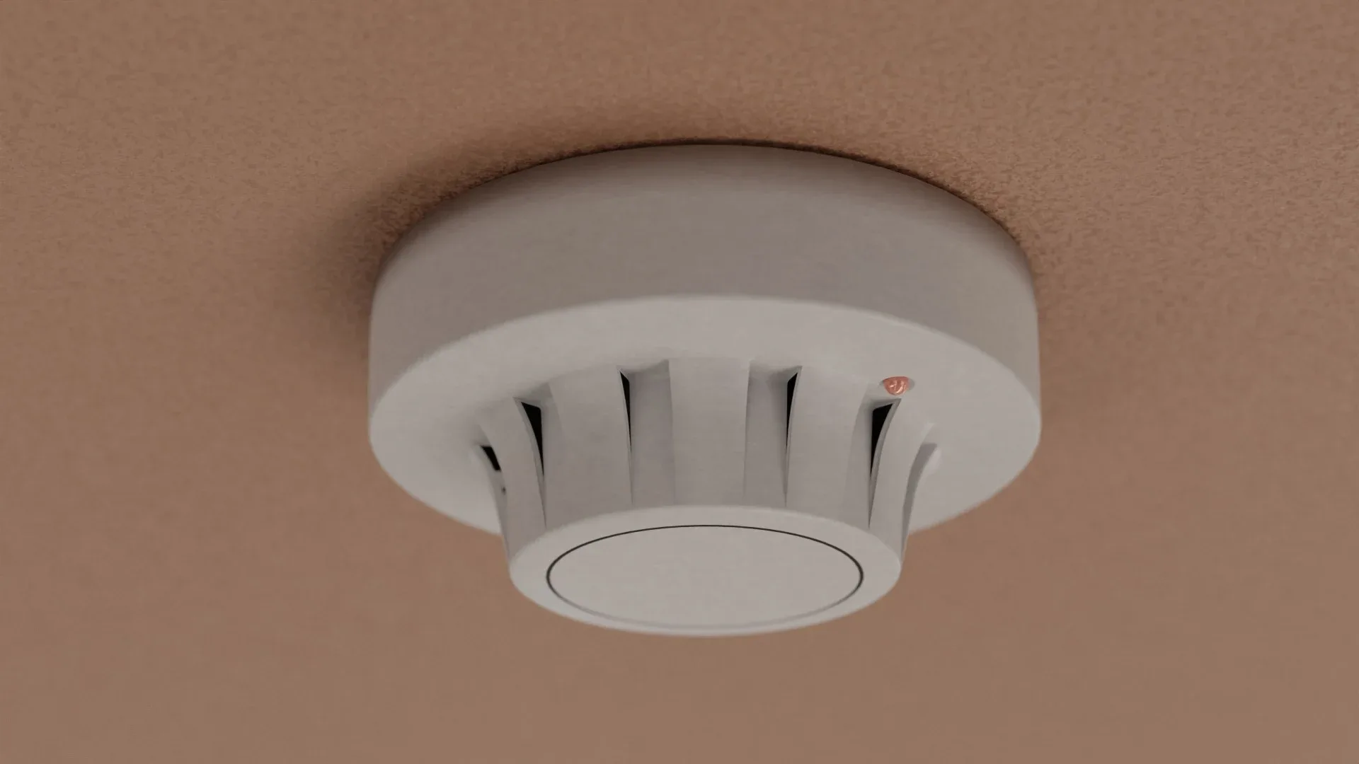 Smoke Alarm 3D Model