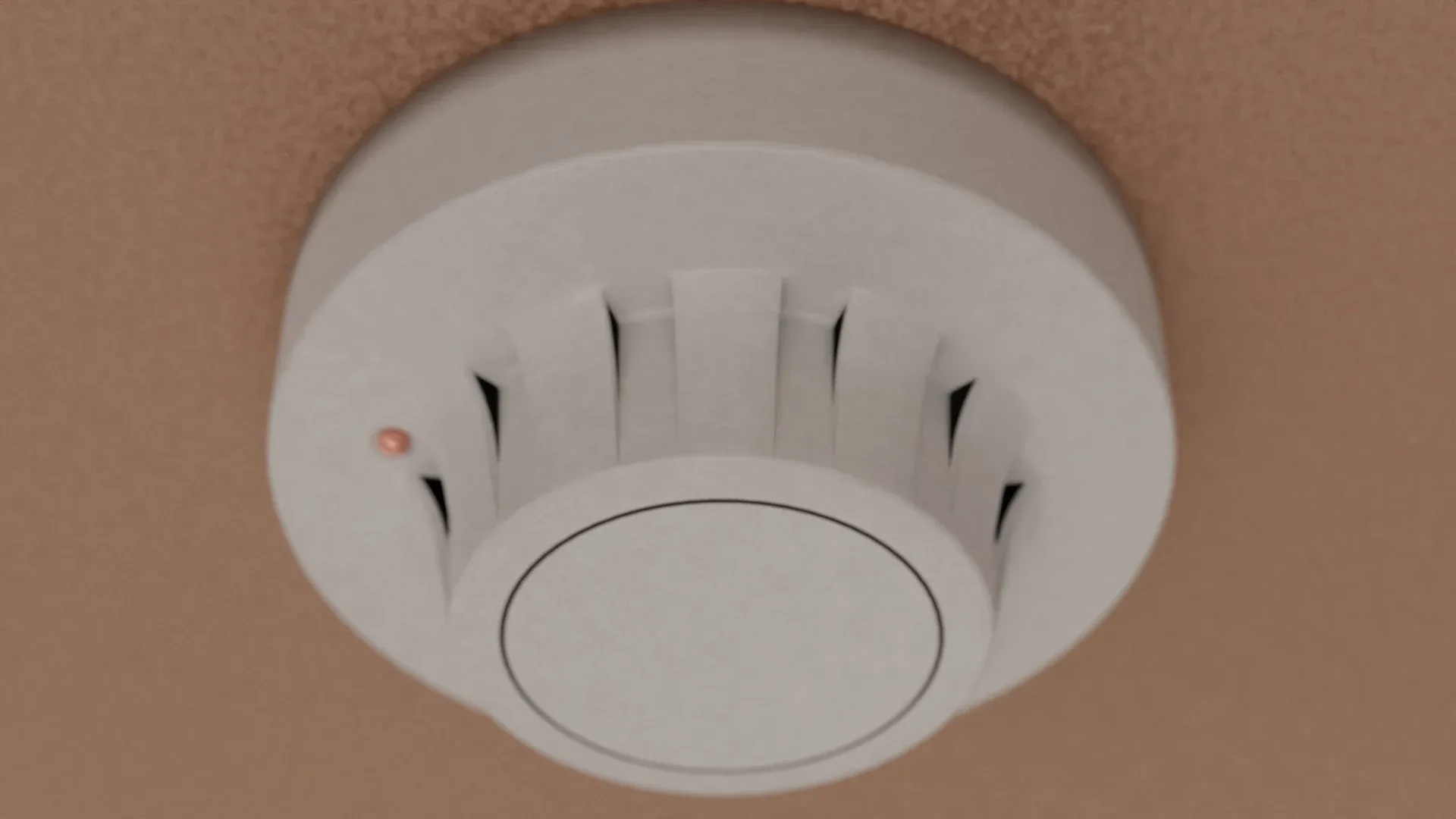 Smoke Alarm 3D Model