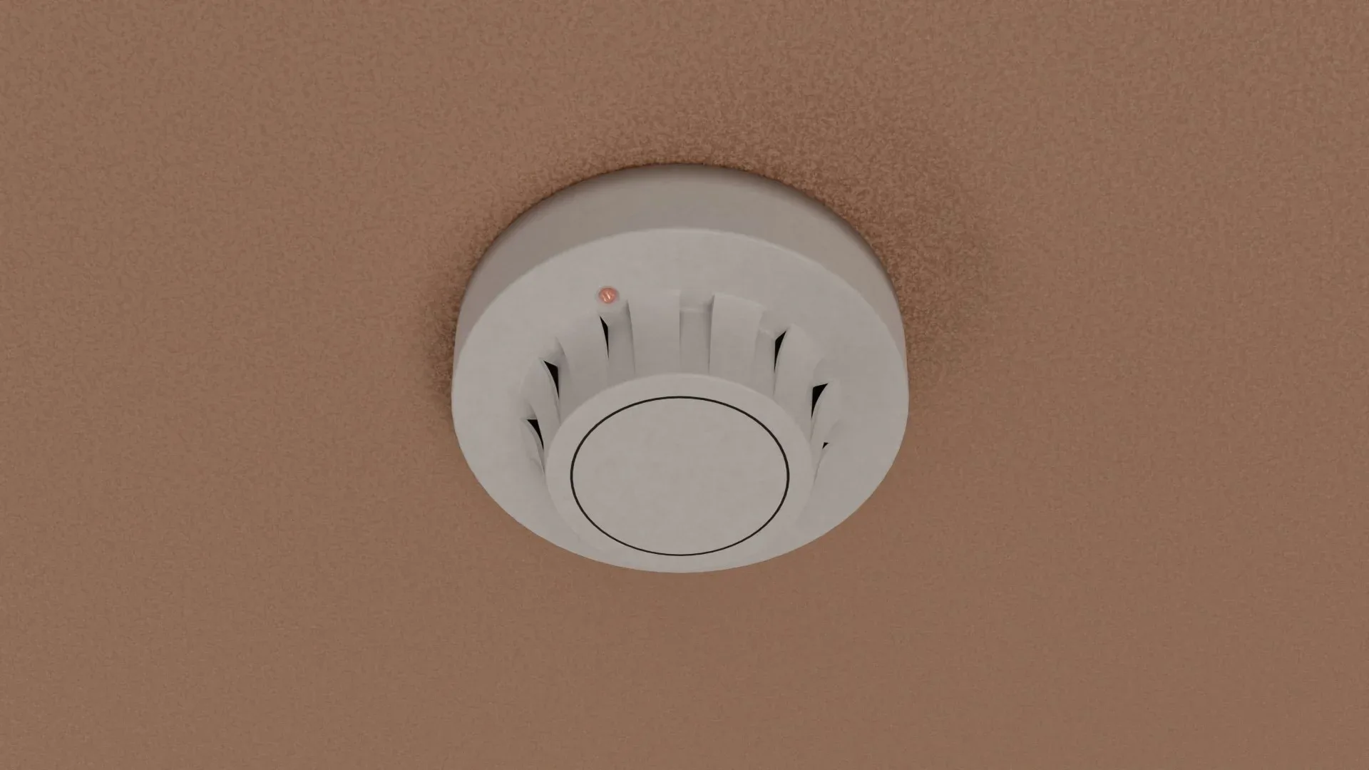 Smoke Alarm 3D Model