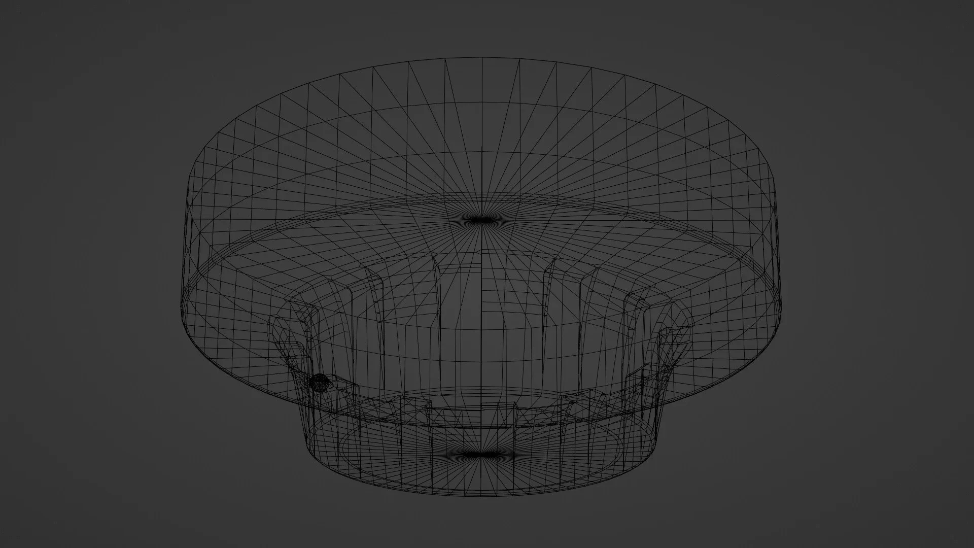 Smoke Alarm 3D Model
