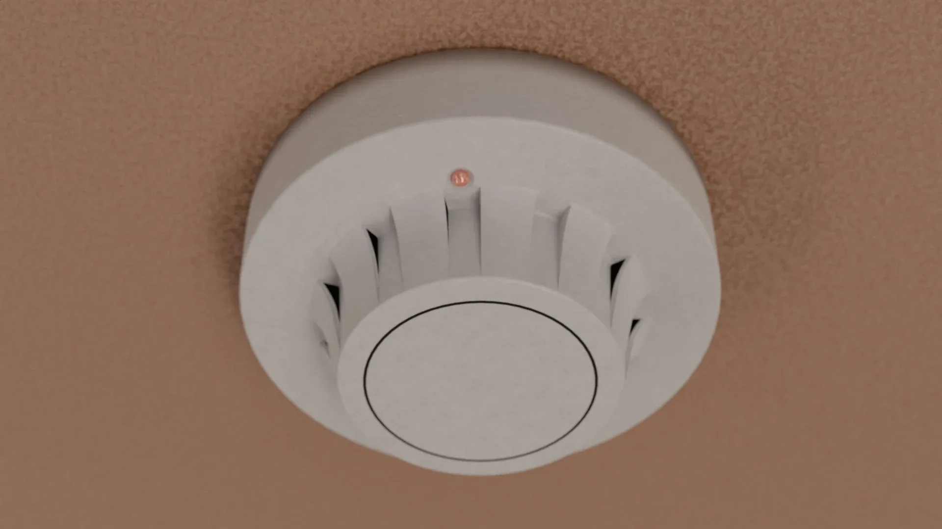 Smoke Alarm 3D Model