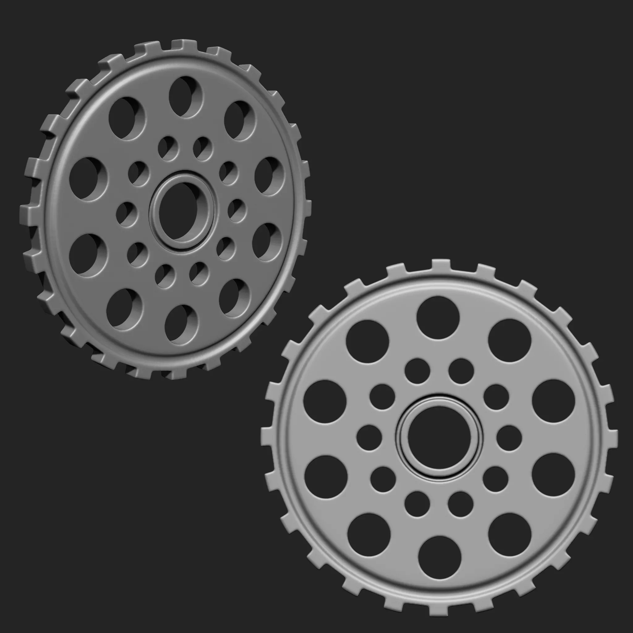 Steampunk Gears IMM Brush Pack 21 in One