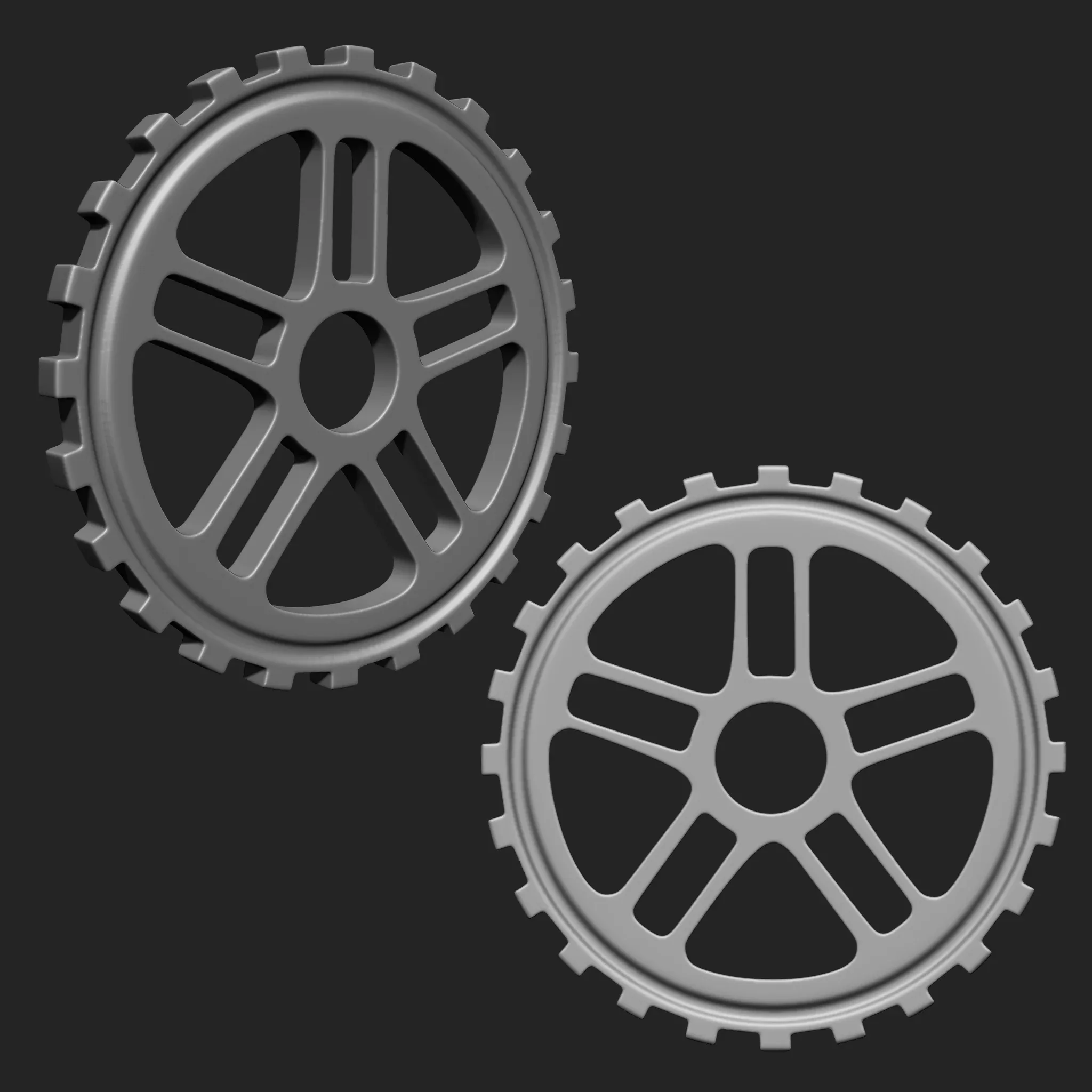 Steampunk Gears IMM Brush Pack 21 in One