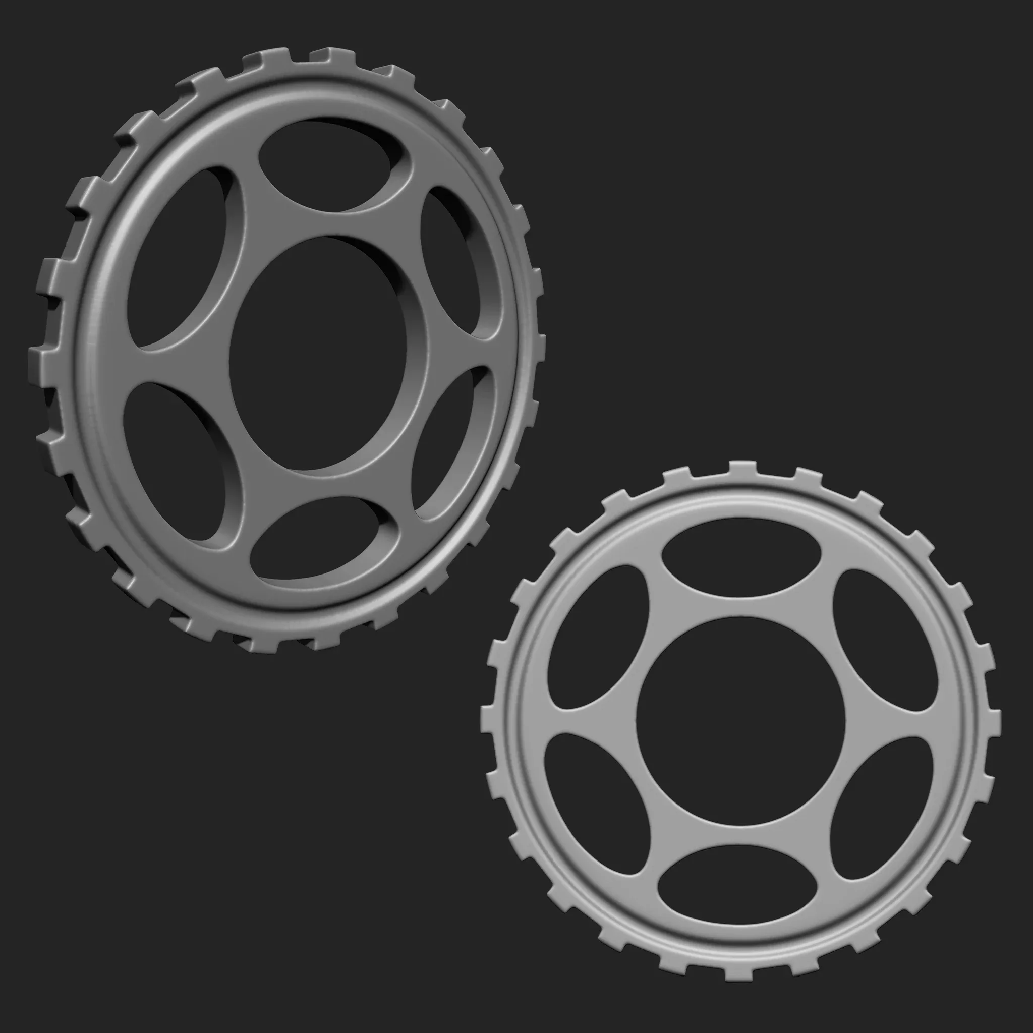 Steampunk Gears IMM Brush Pack 21 in One