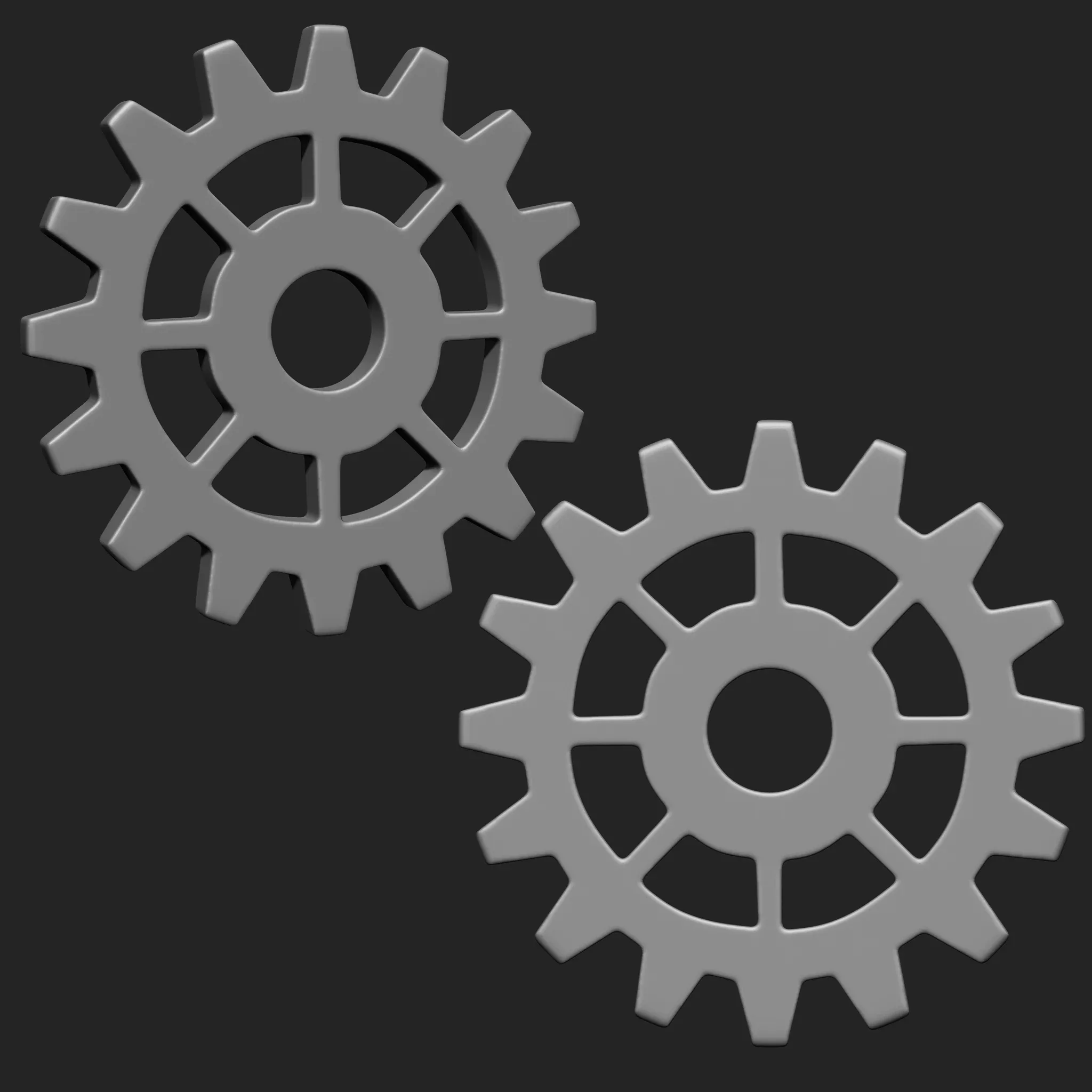 Steampunk Gears IMM Brush Pack 21 in One