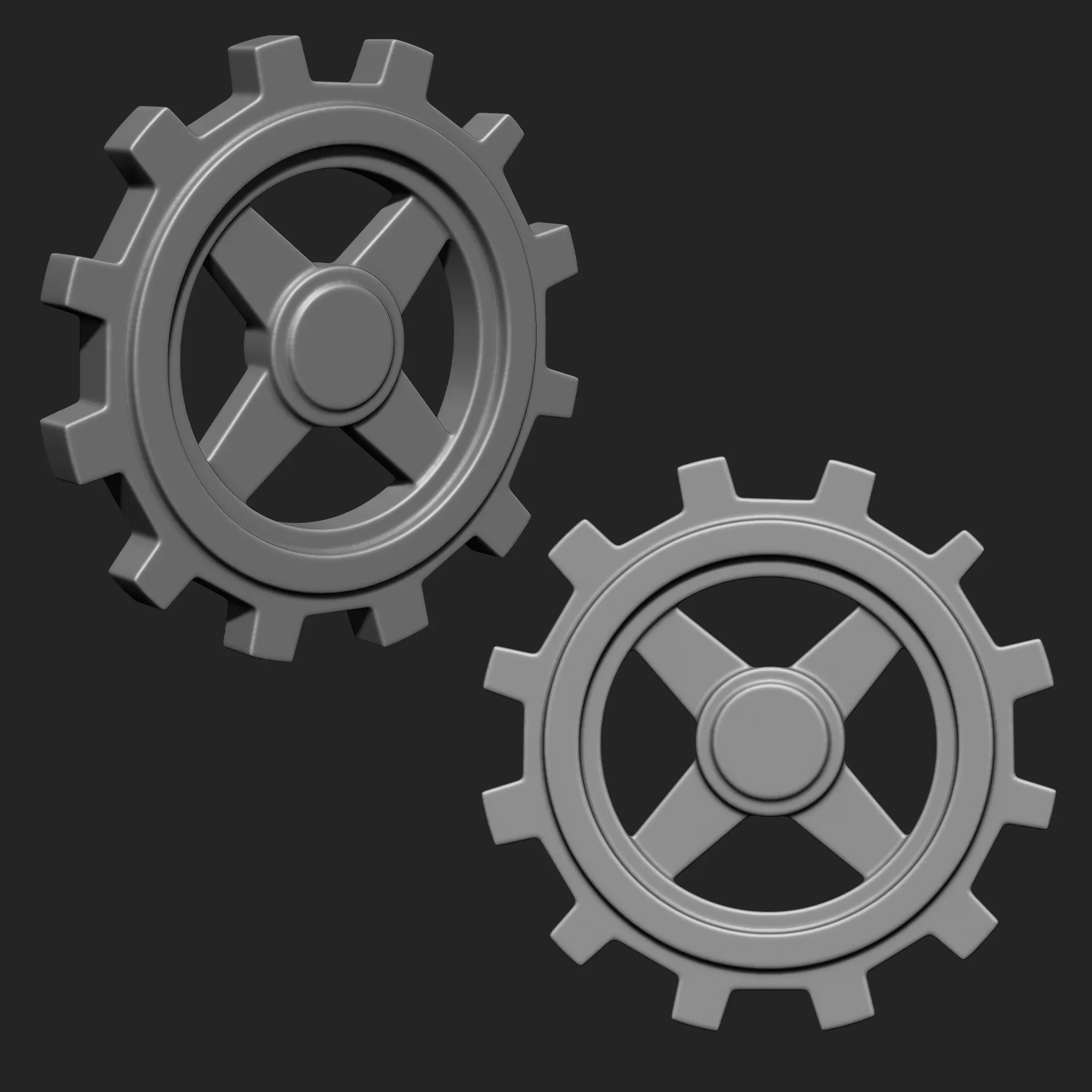 Steampunk Gears IMM Brush Pack 21 in One