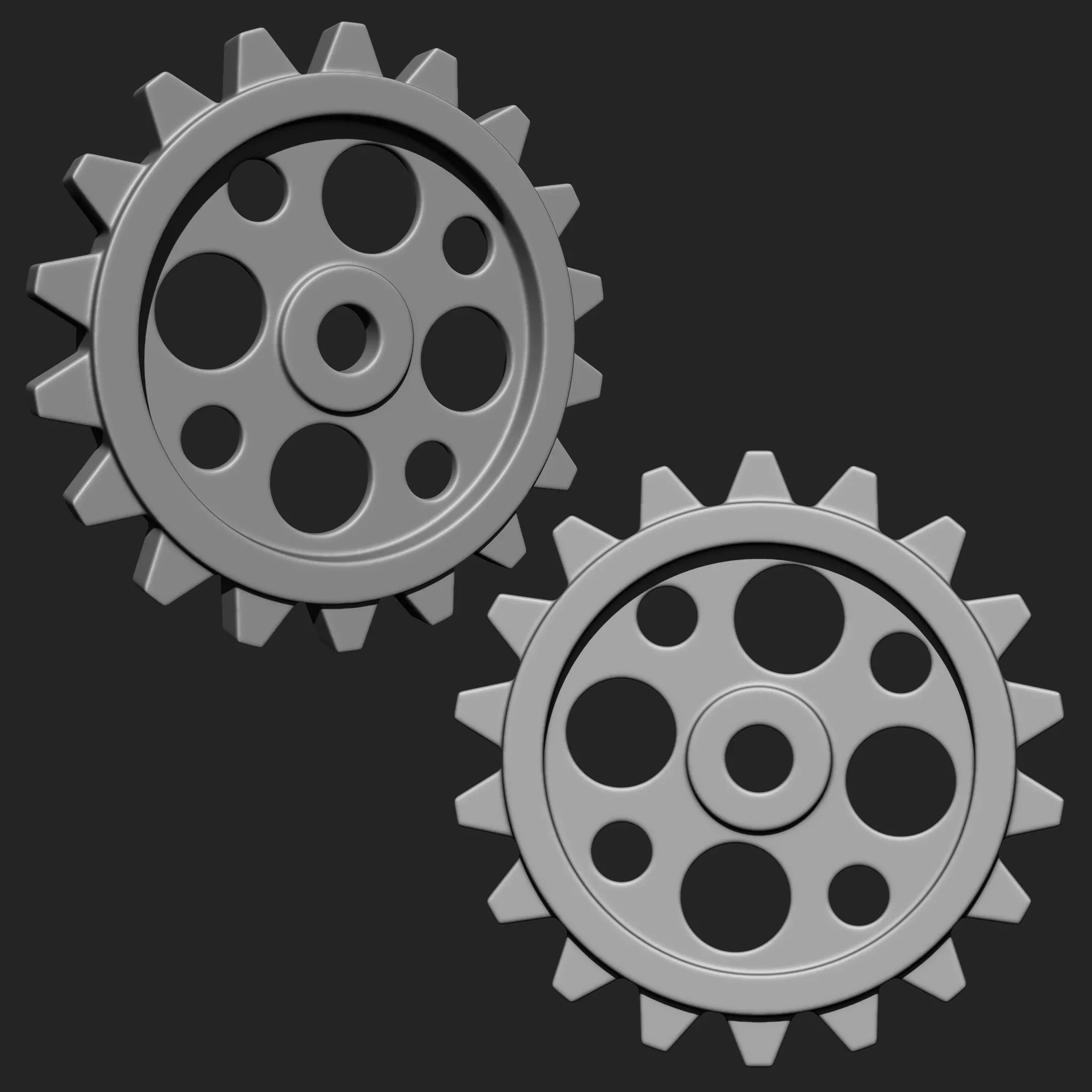 Steampunk Gears IMM Brush Pack 21 in One