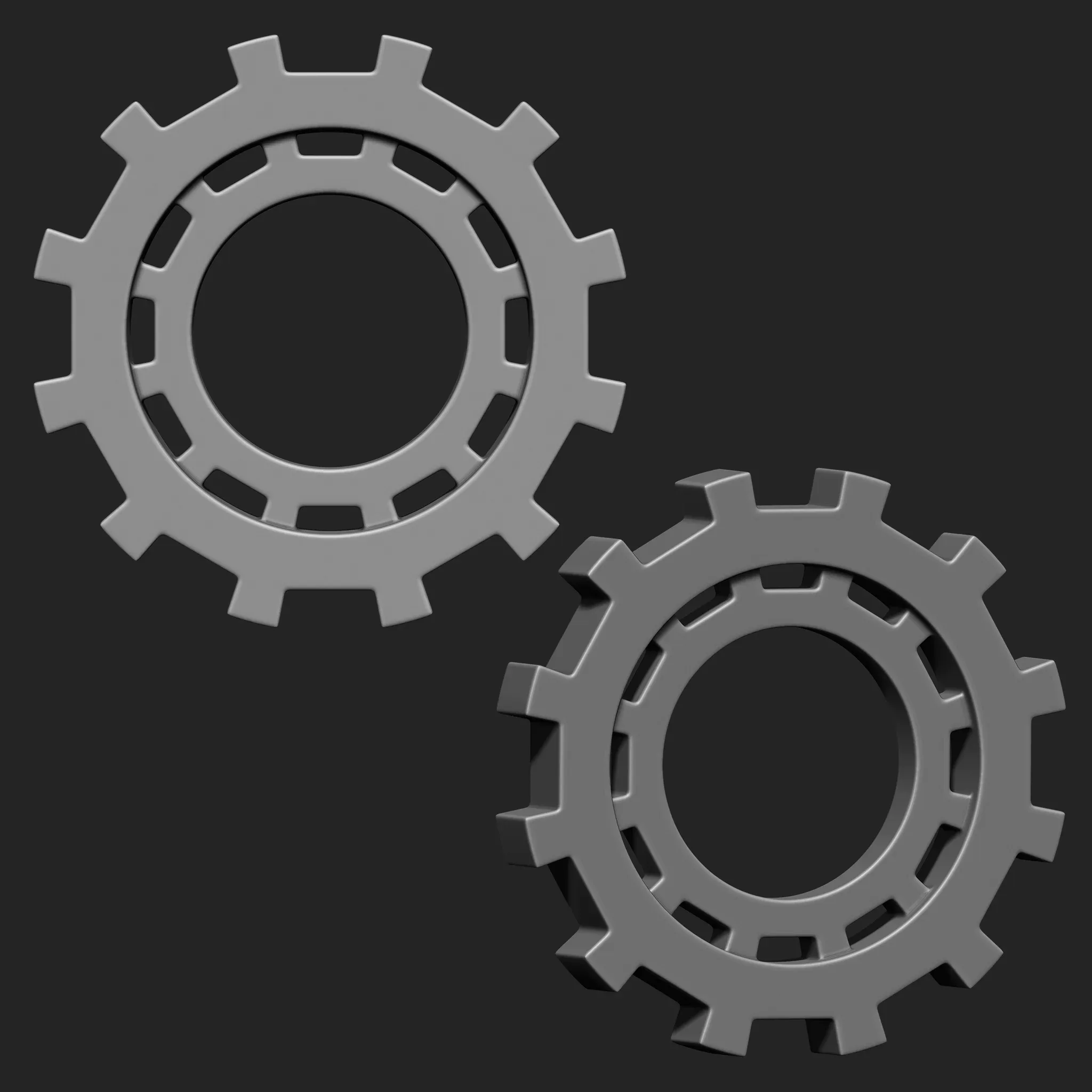 Steampunk Gears IMM Brush Pack 21 in One Vol 2