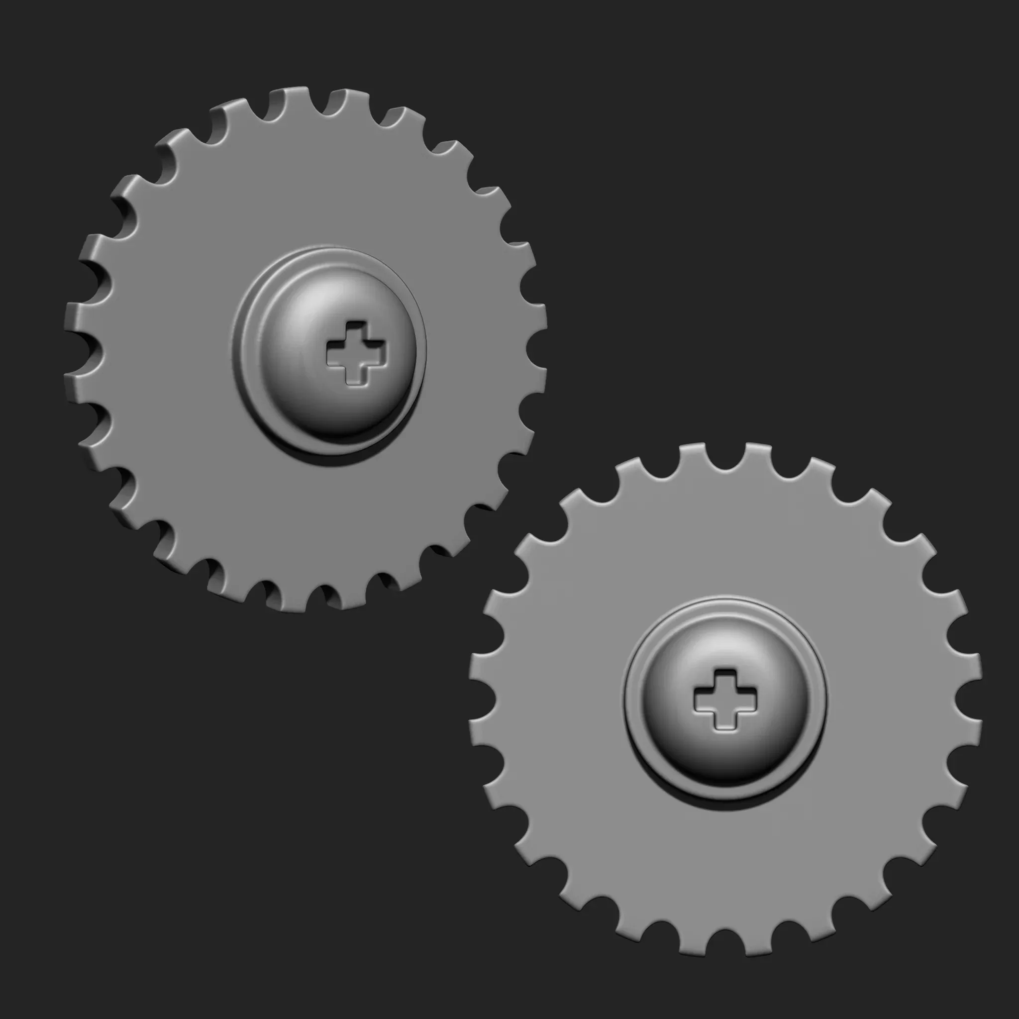 Steampunk Gears IMM Brush Pack 21 in One Vol 2